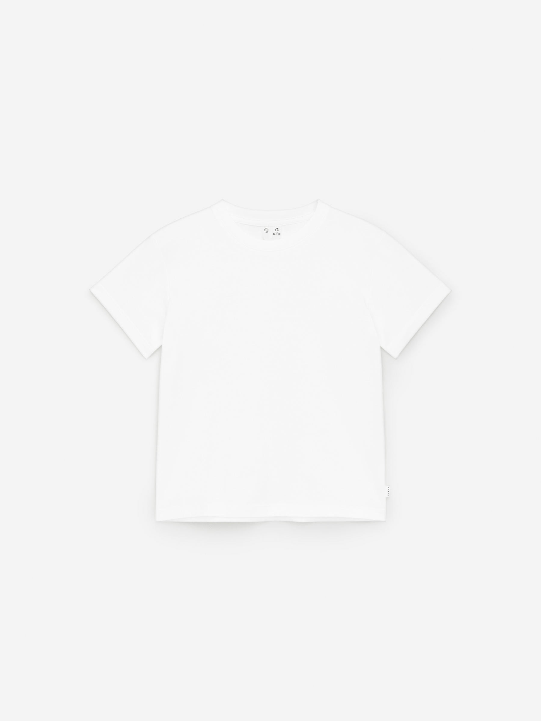 Crew-Neck T-Shirt-#FFFFFF-14520