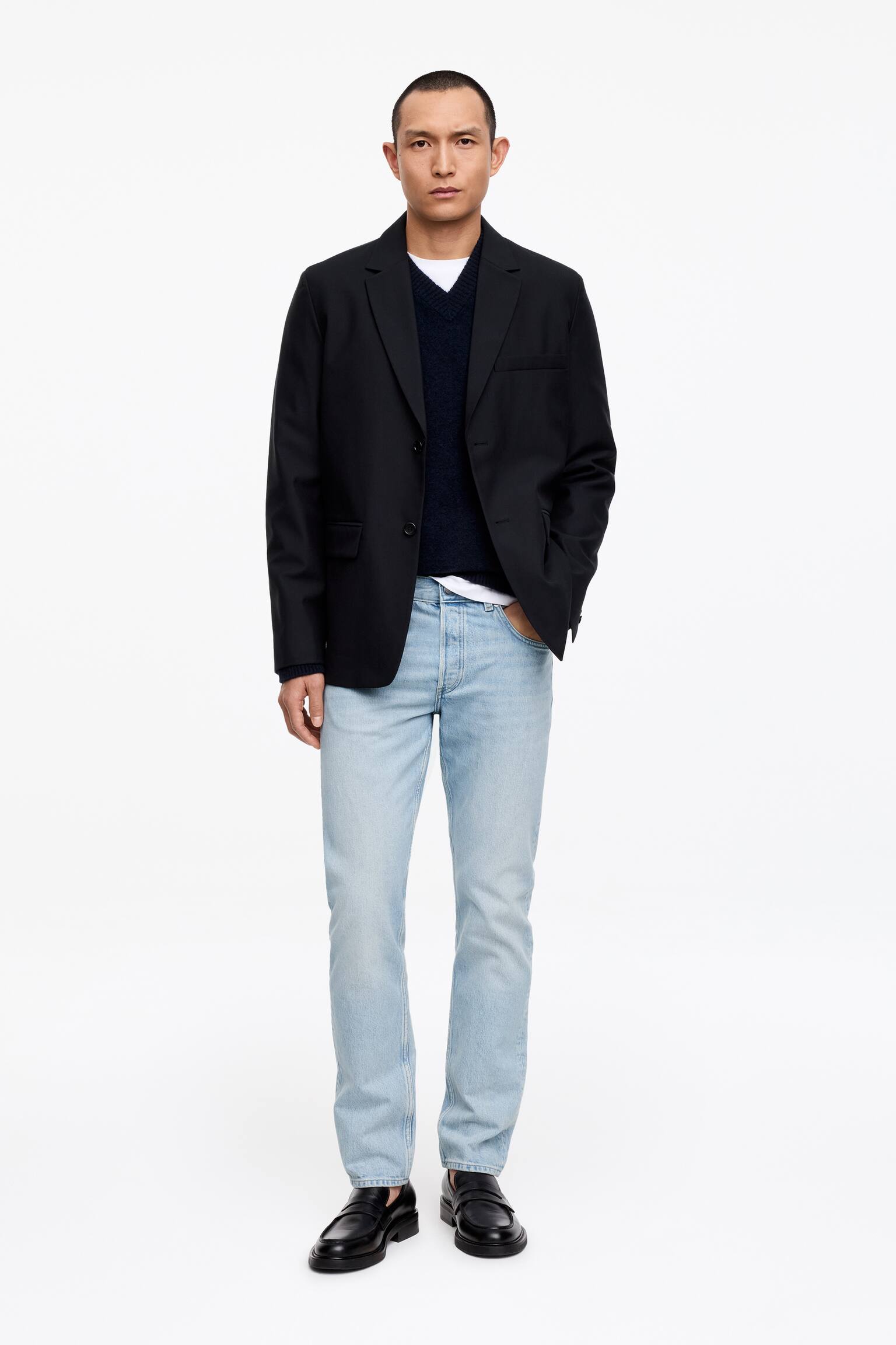 PARK raka jeans - Ljusblå/Ljusblå/Svart/Blå/Grå/Mörkblå/Svart/Mörkgrå/Mellanblå - 1