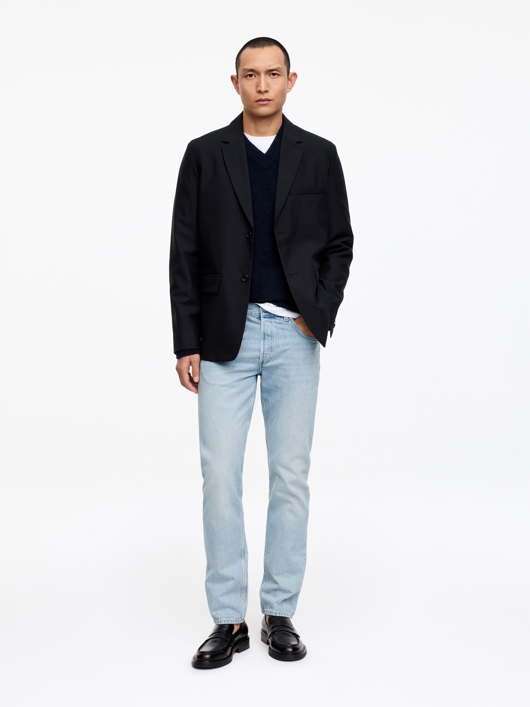PARK Regular Jeans-#80AAD8-18403