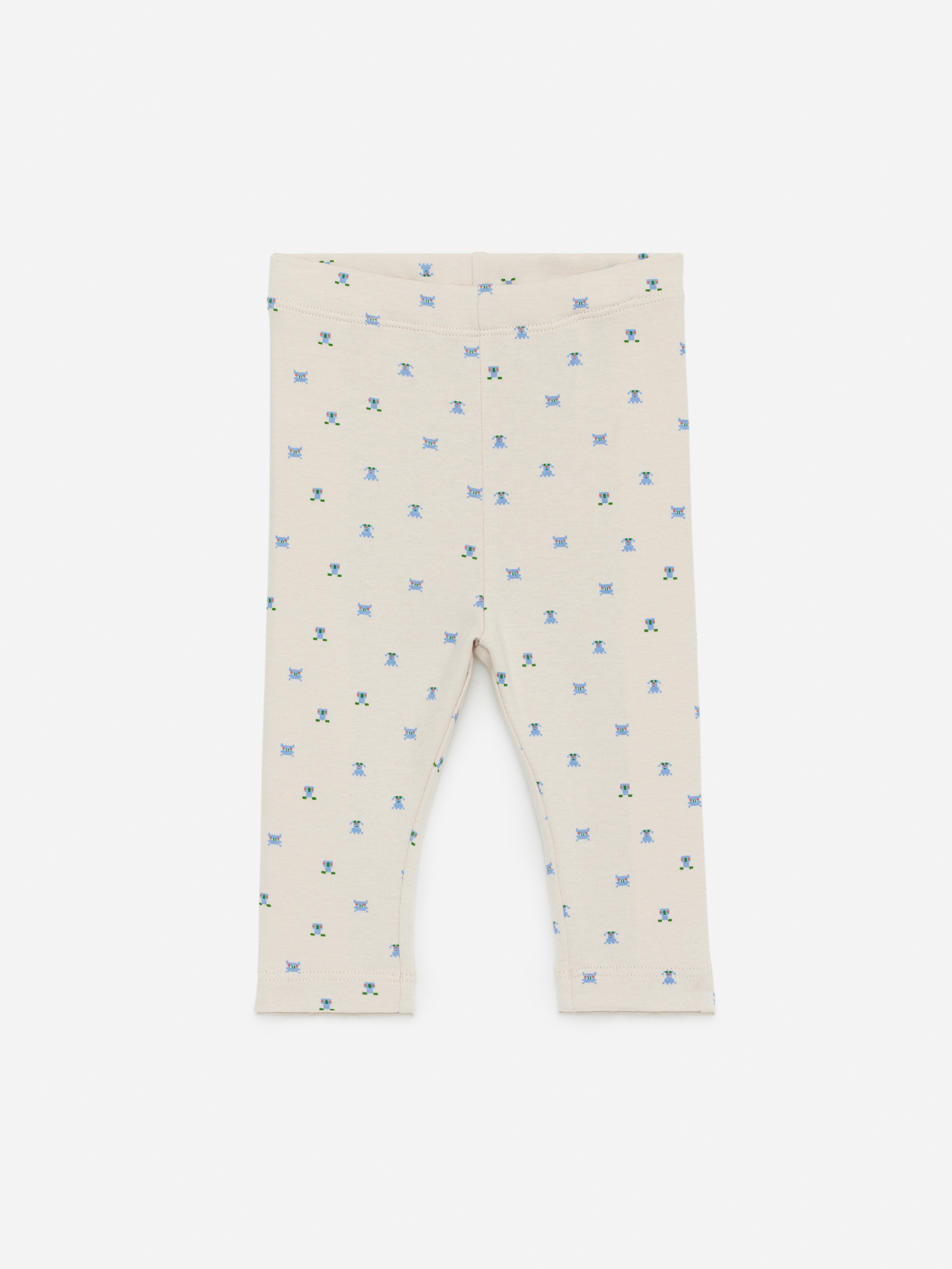 Größeres Bild ansehen: Jerseyleggings - Cremeweiß/Monster - Kids | H&M DE 1