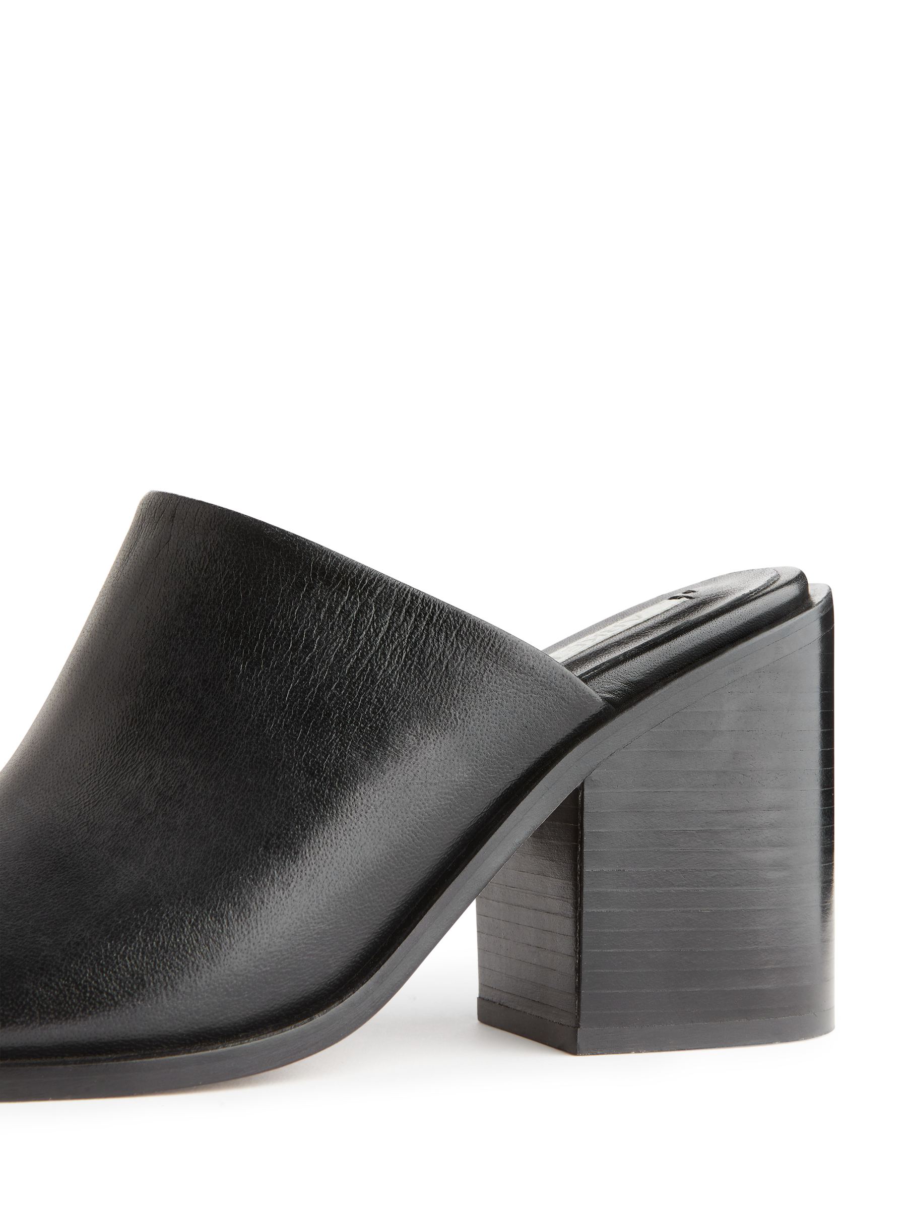 Mules in pelle - Nero - Women - StillMedia/DescriptiveDetail - 2
