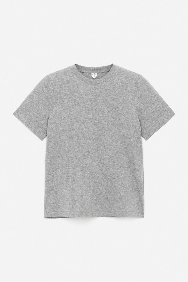 Signature Short-Sleeve T-Shirt - Grey Melange/Dark Blue/Bright Blue/Black/White/Burgundy/White/Pink/Brown/White/Dark Blue/White/Black - 1
