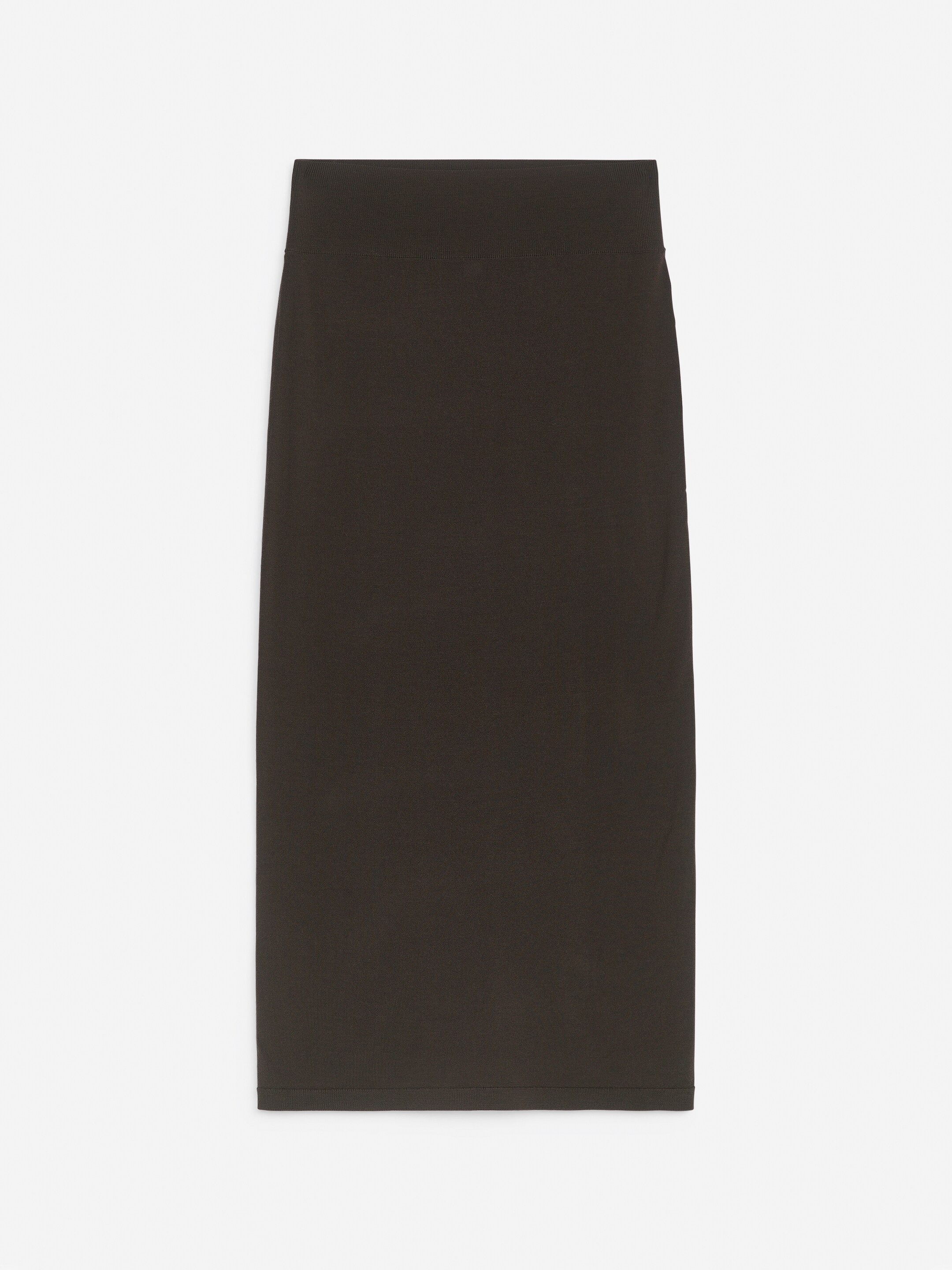 Midi Wool Skirt - Mole - Slim fit - Women - StillMedia/DescriptiveStillLife - 1
