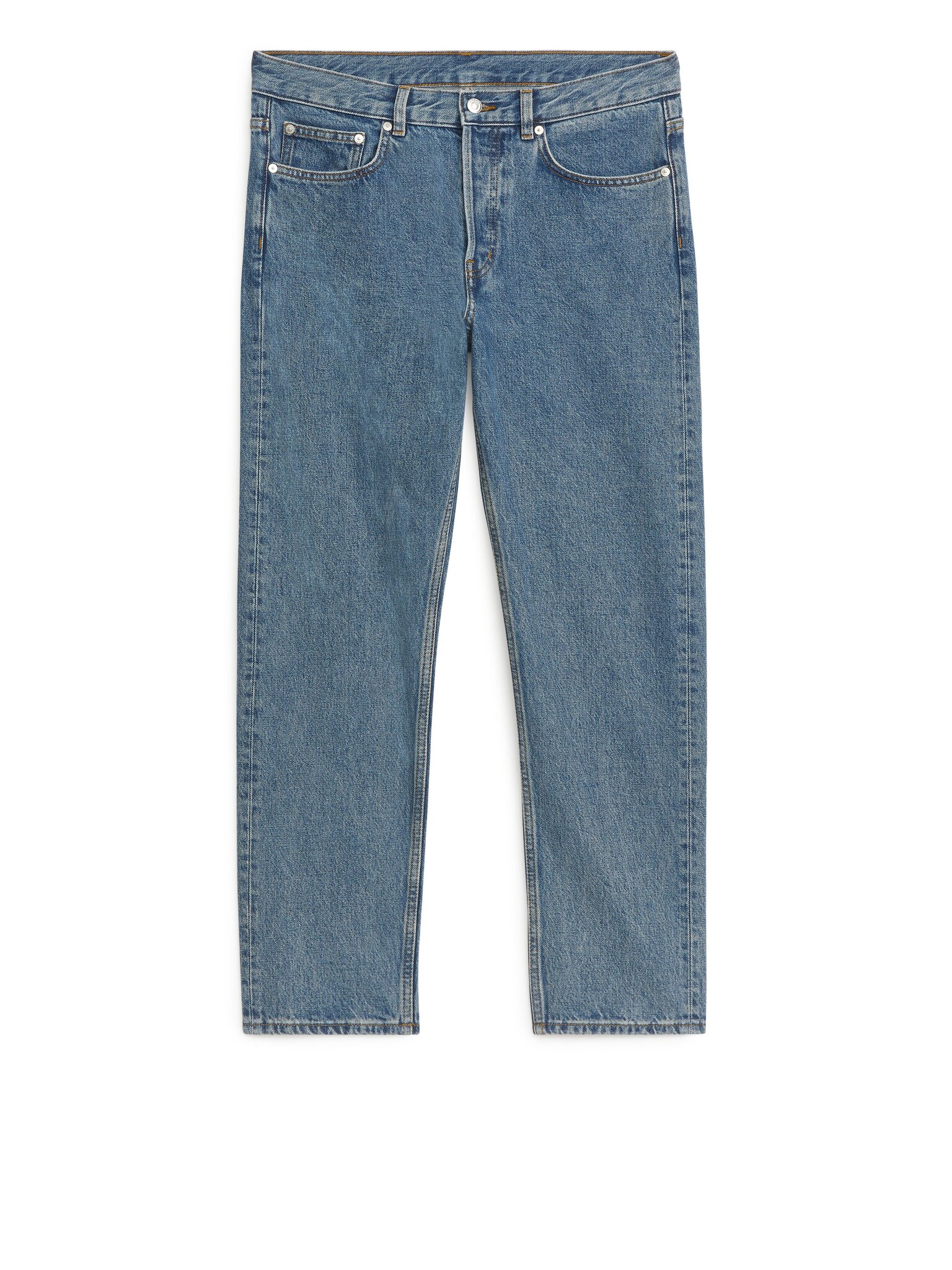 PARK CROPPED Regular Straight Jeans - Blue/Light Blue/Washed/Stay Black