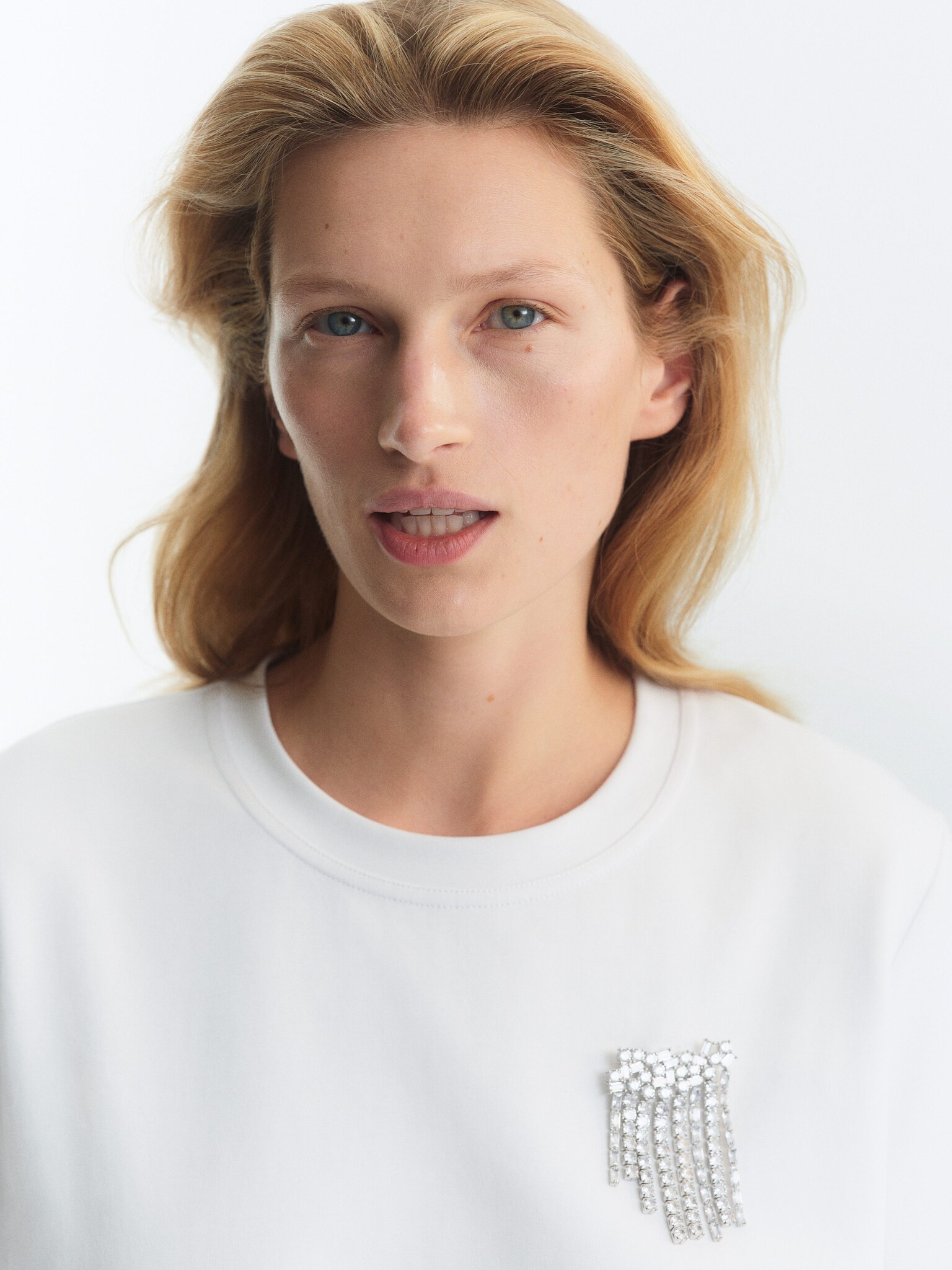 PEARL kraftig T-shirt - Hvid/Sort/Bordeaux/Pink/Taupe/Gråmeleret/Mørkeblå/Mørkebrun - 9