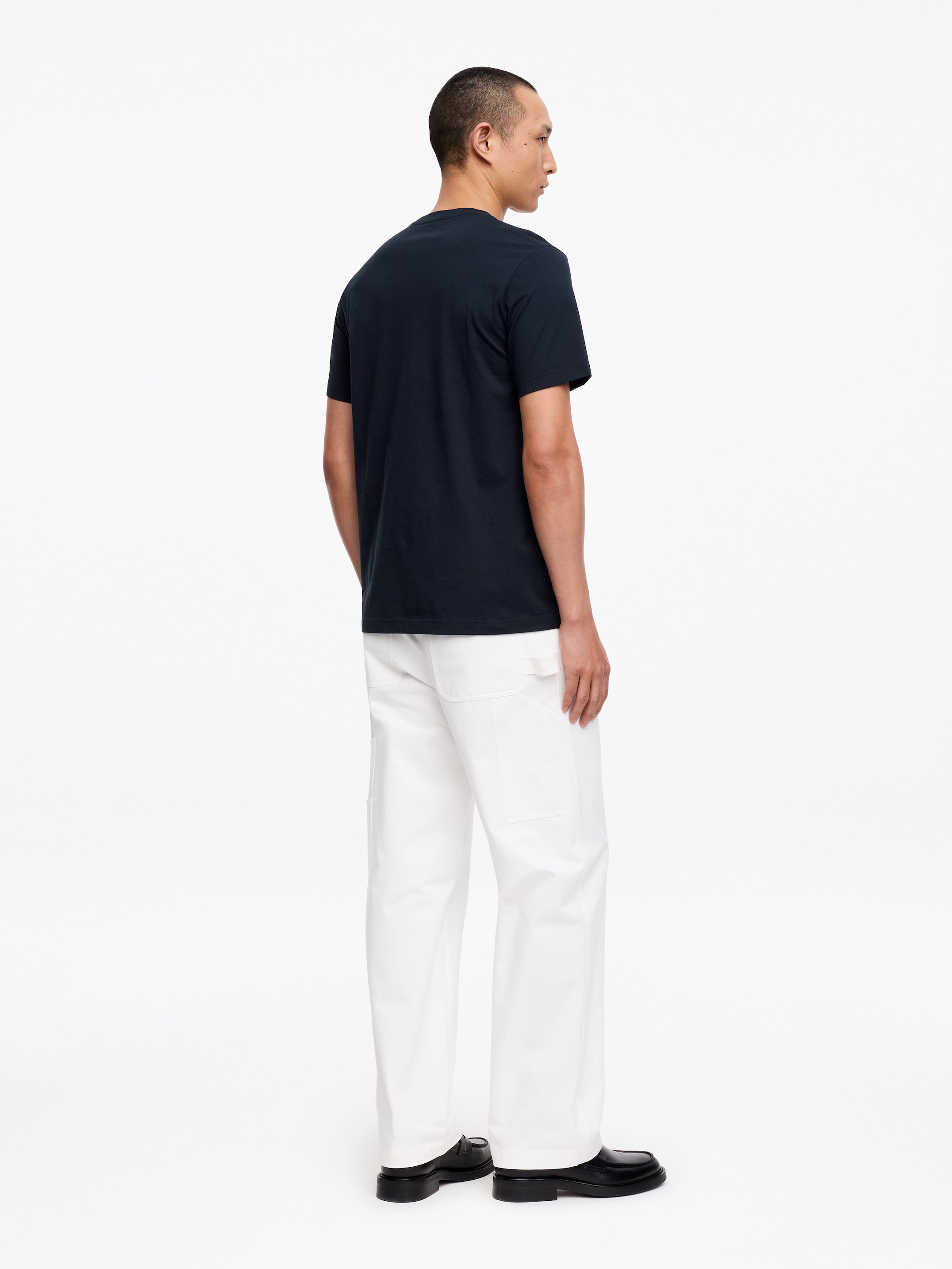 170 GSM Regular T-Shirt - Dark Blue - Regular fit - Men - StillMedia/Lookbook - 50