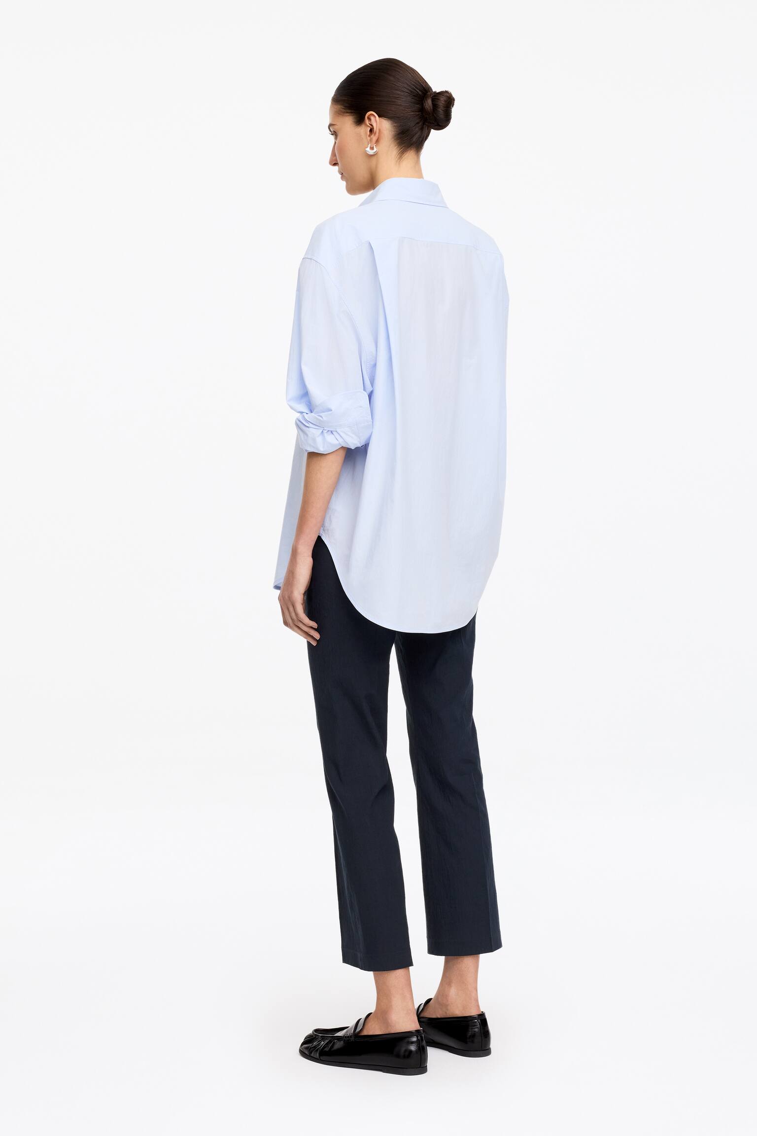 Kick flare-byxor - Mörkblå - 4