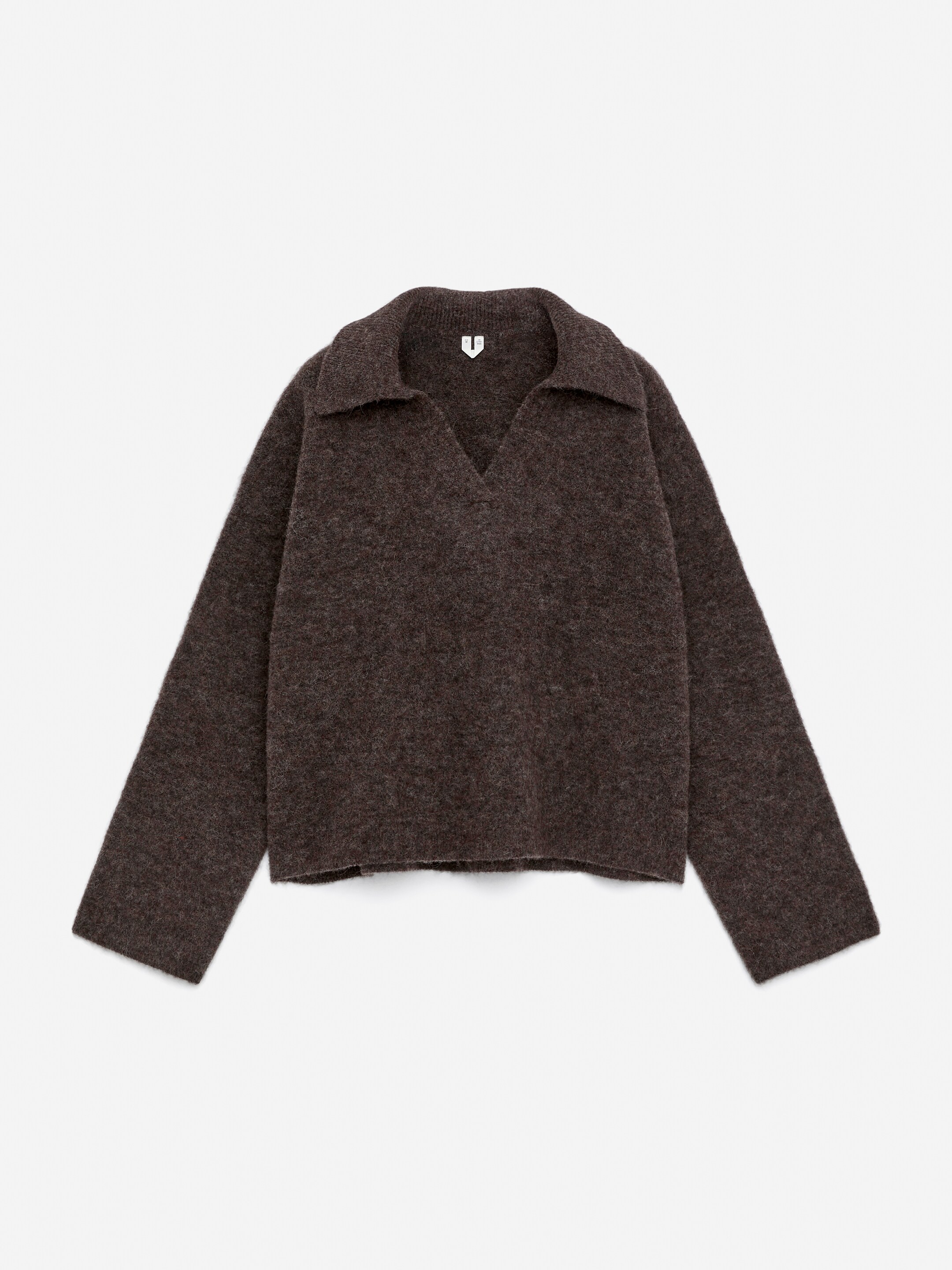 Agrandir l'image: Pull en mélange de laine et d'alpaga - Marron - FEMME | H&M CH 5