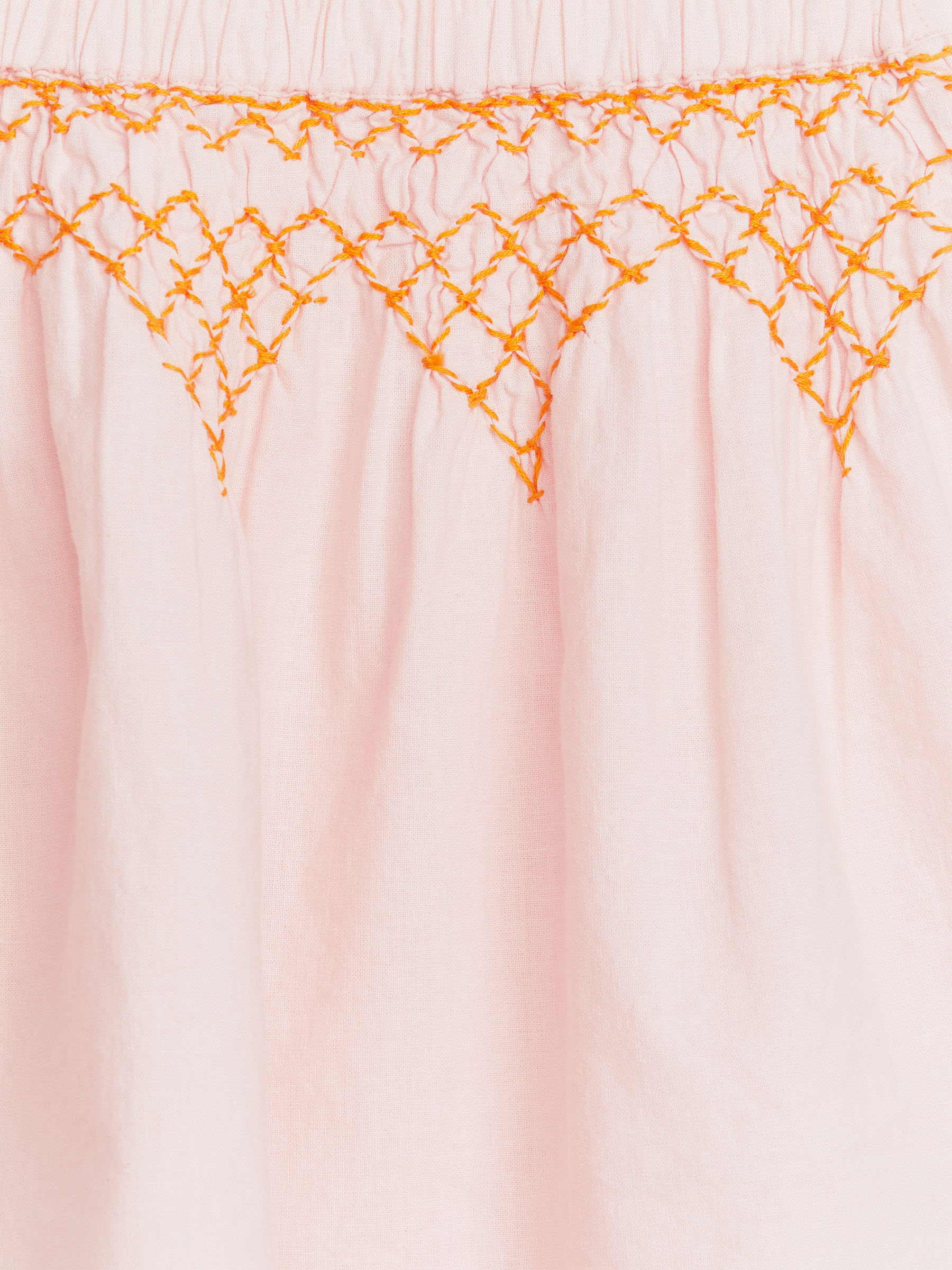 Embroidered Linen Skirt - Pink - Regular fit - Children - StillMedia/DescriptiveDetail - 3