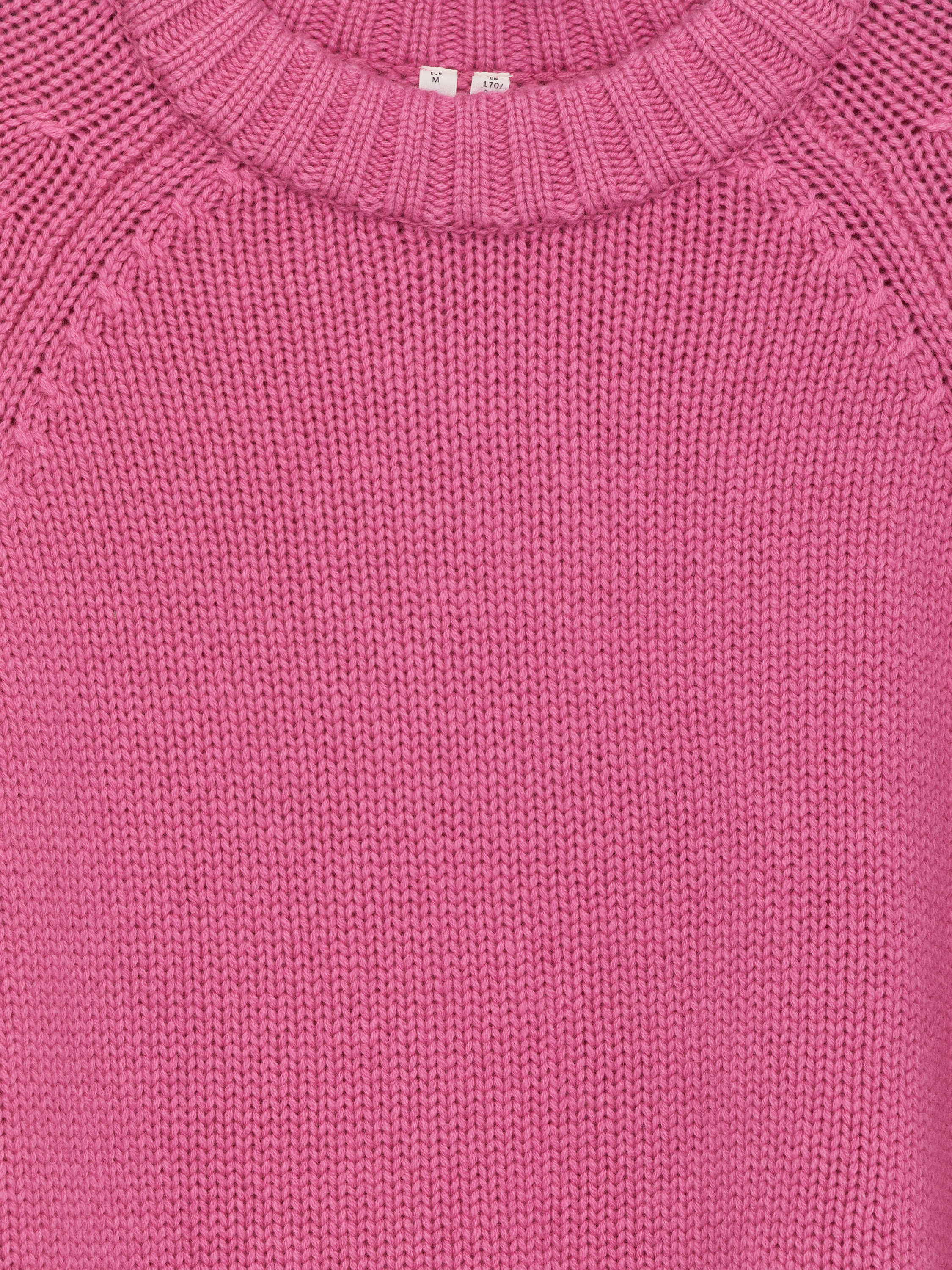 Chunky Pure Cashmere Jumper​ - Pink - Loose fit - Women - StillMedia/DescriptiveDetail - 1