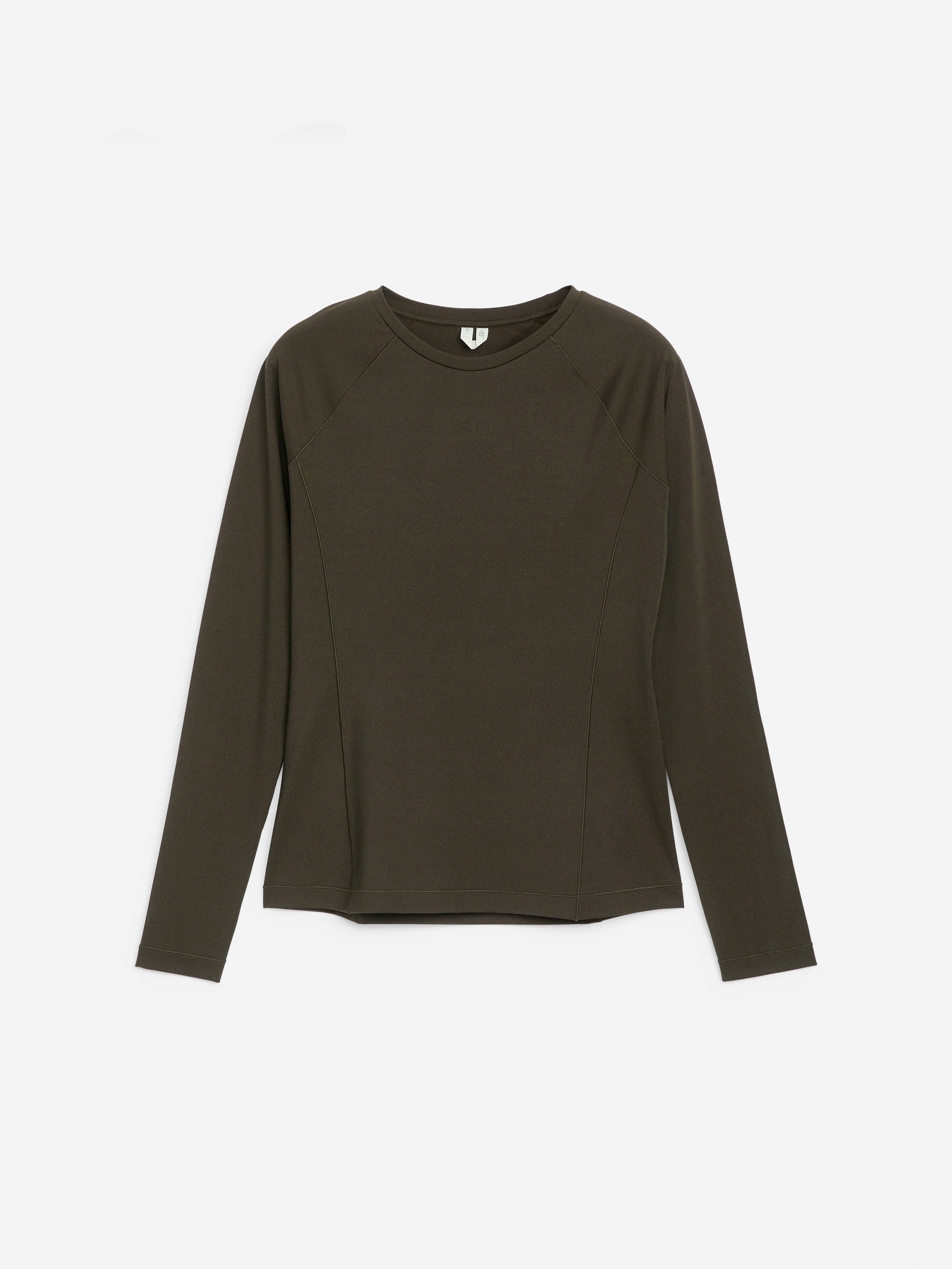 Haut de sport à manches longues - Vert foncé - Regular fit - Femme - StillMedia/DescriptiveStillLife - 1