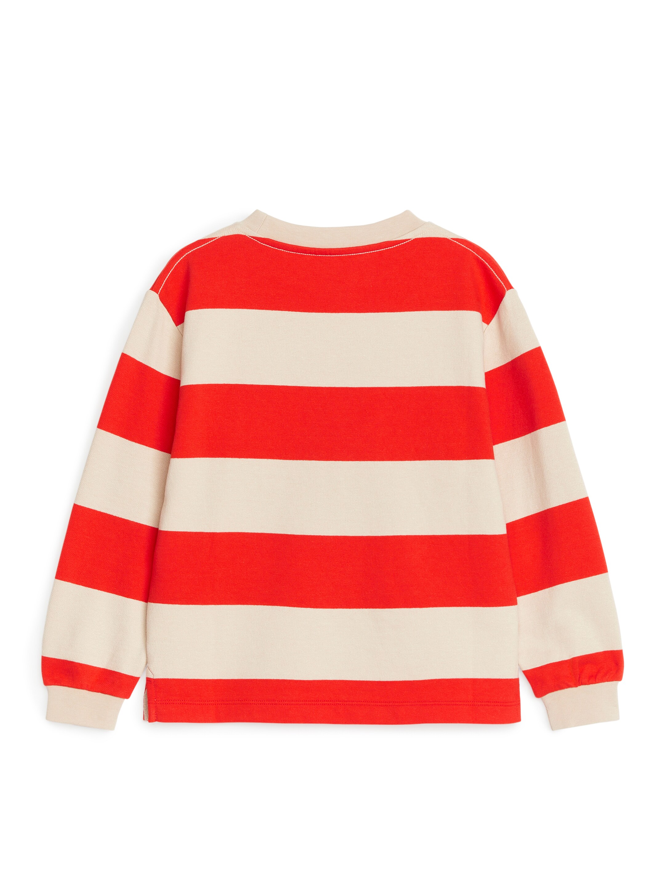 Näytä suurempi kuva: Collegepusero puuvillaa - Punainen/beige - Kids | H&M FI 2