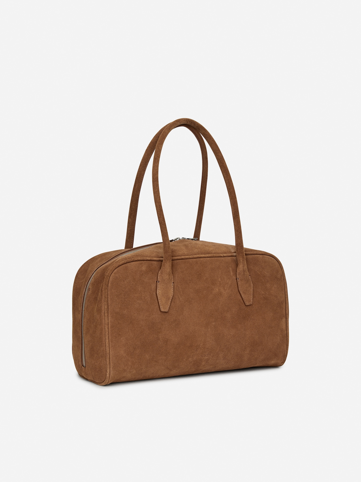 Sac de bowling en daim - Marron - 6