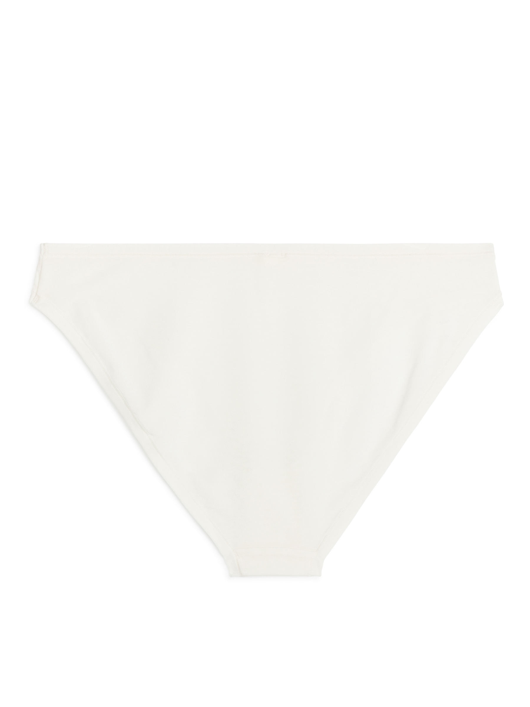 Mid-Waist Briefs - White - Women - StillMedia/DescriptiveStillLife - 1