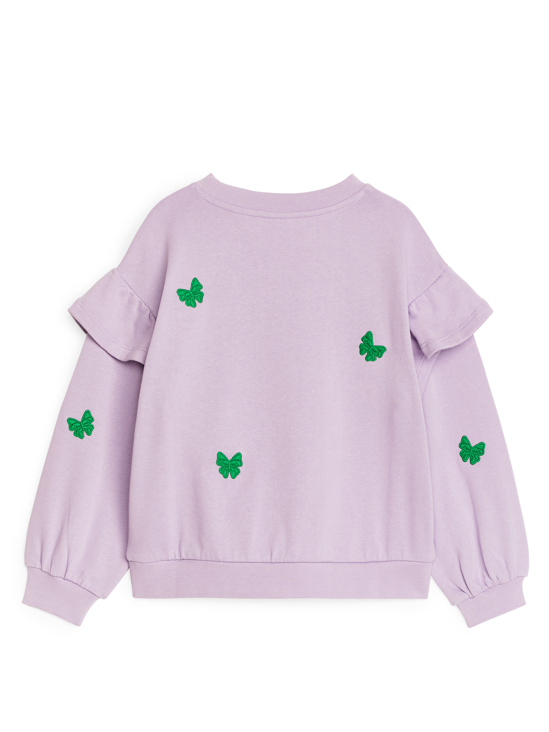 Sweatshirt mit Rüschen - Lila - Loose Fit - Kinder - StillMedia/DescriptiveStillLife - 1