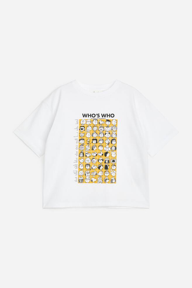 Peanuts T-Shirt - White/Pink - 1