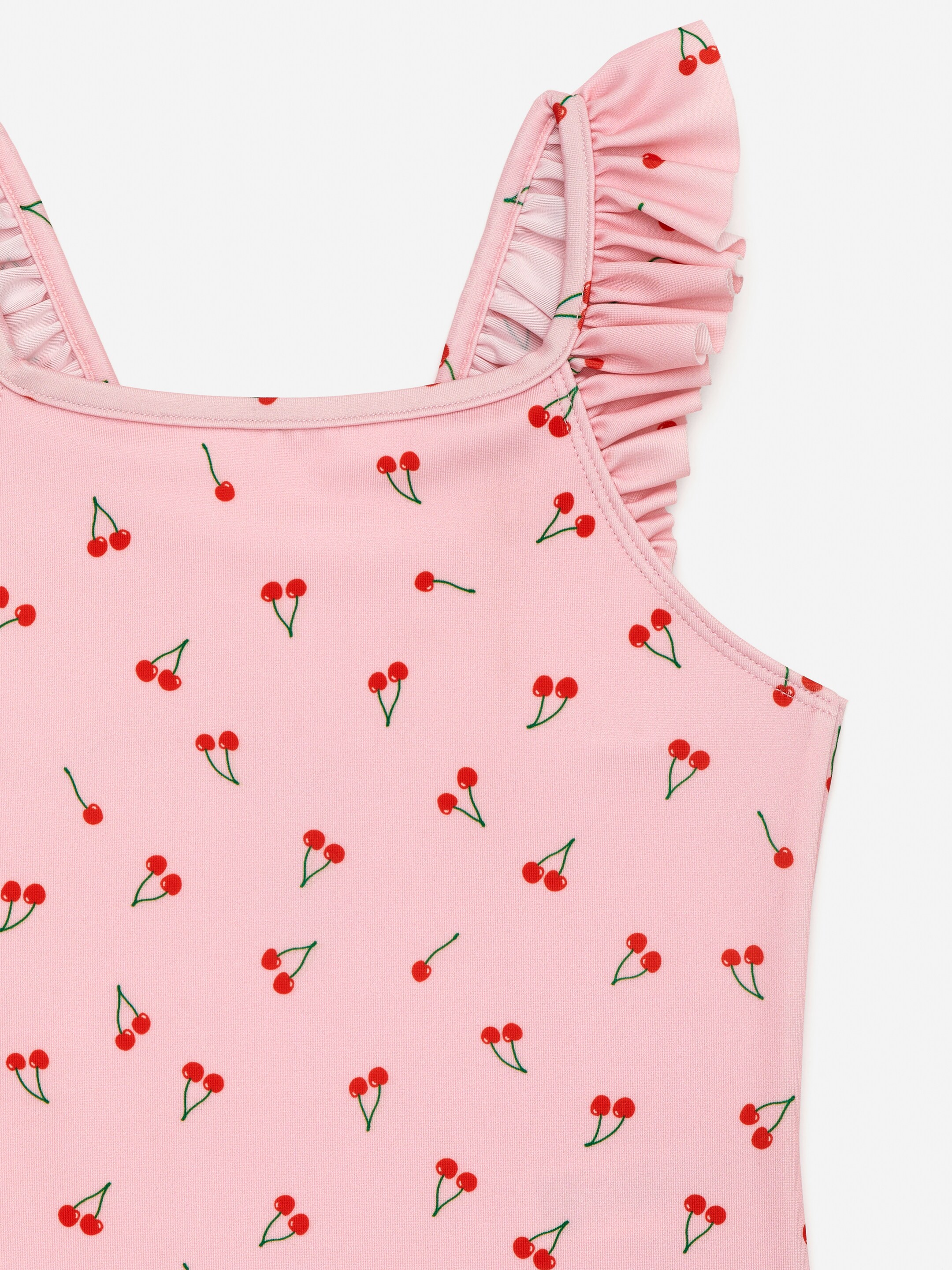 Ver imagem maior: Fato de banho com detalhe de folhos - Cor-de-rosa - CRIANÇA | H&M PT 3