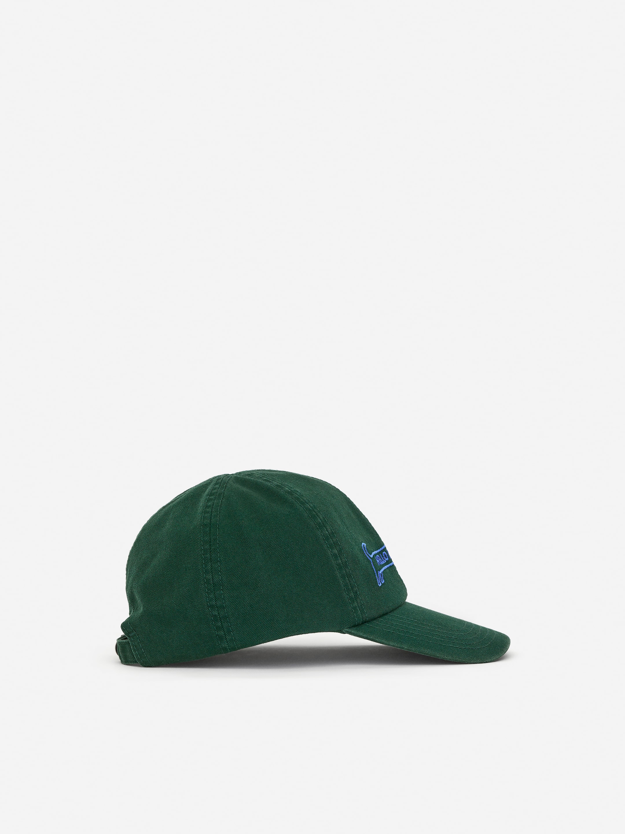 Embroidered Cap - Green - Children - StillMedia/DescriptiveStillLife - 2