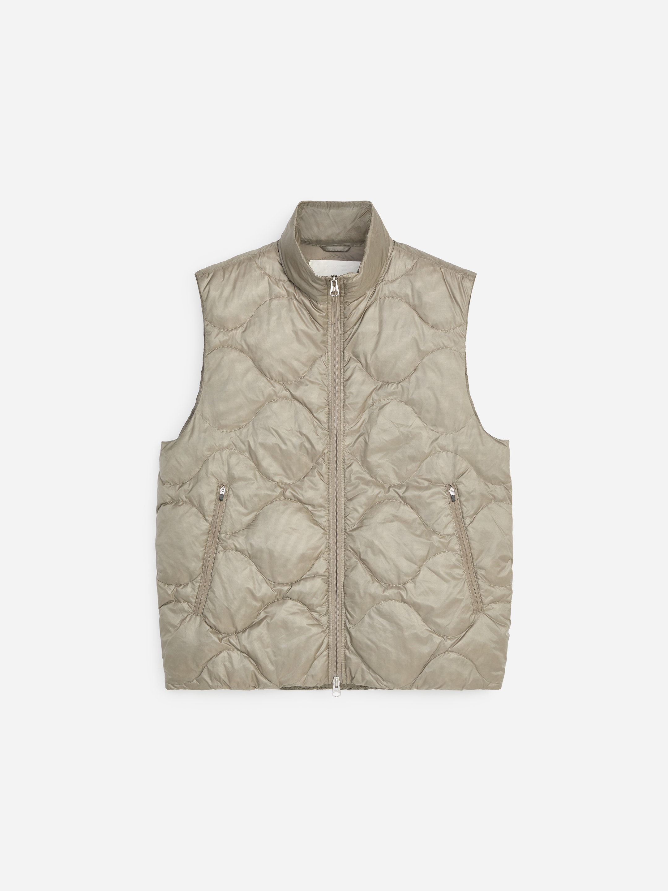 Ultralight Down Vest - Beige - Regular fit - men - StillMedia/DescriptiveStillLife - 1