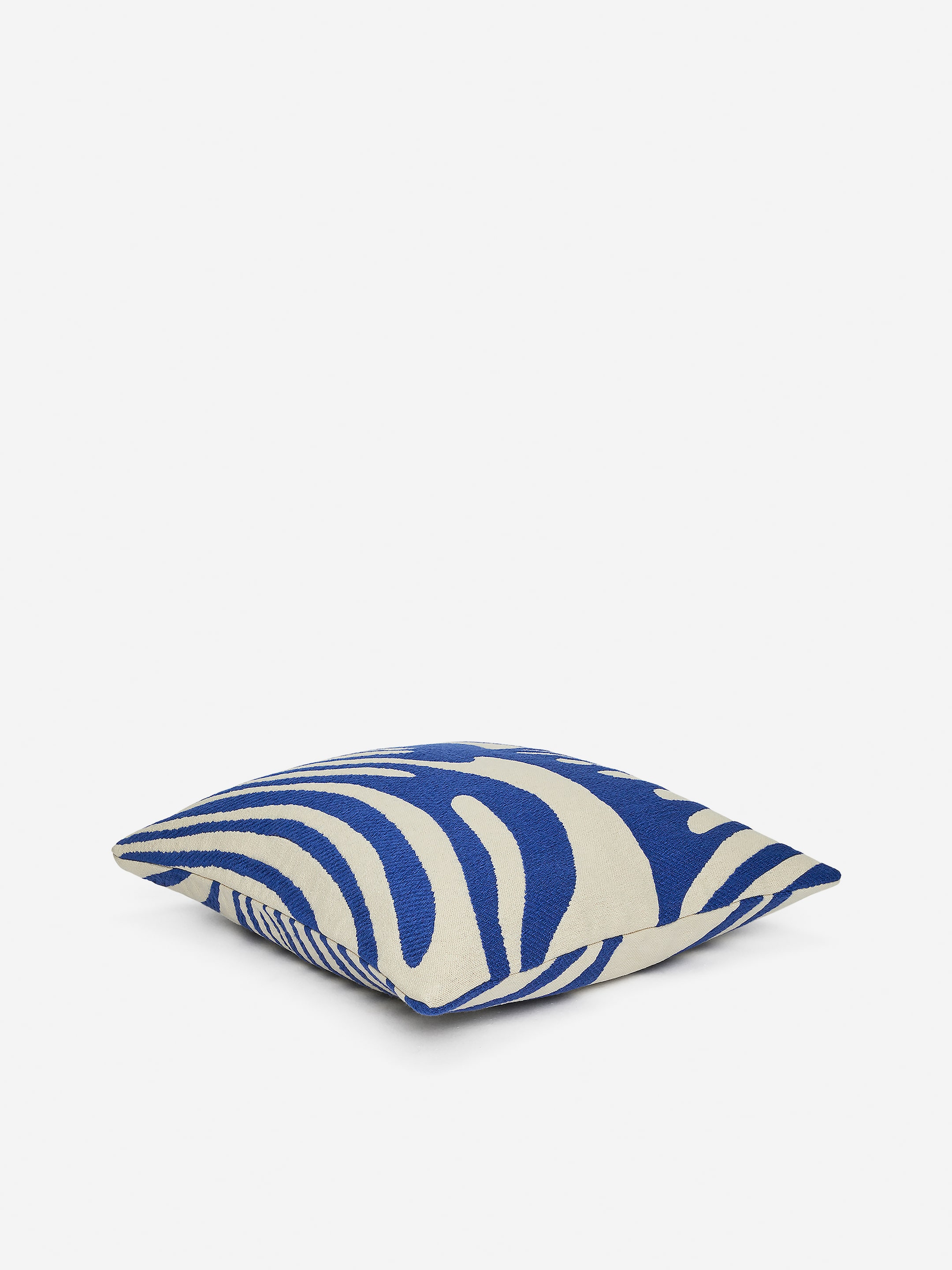 Vis større bilde: Putetrekk i bomull og ull 50 x 50 cm - Hvit/blå - Home All | H&M NO 1