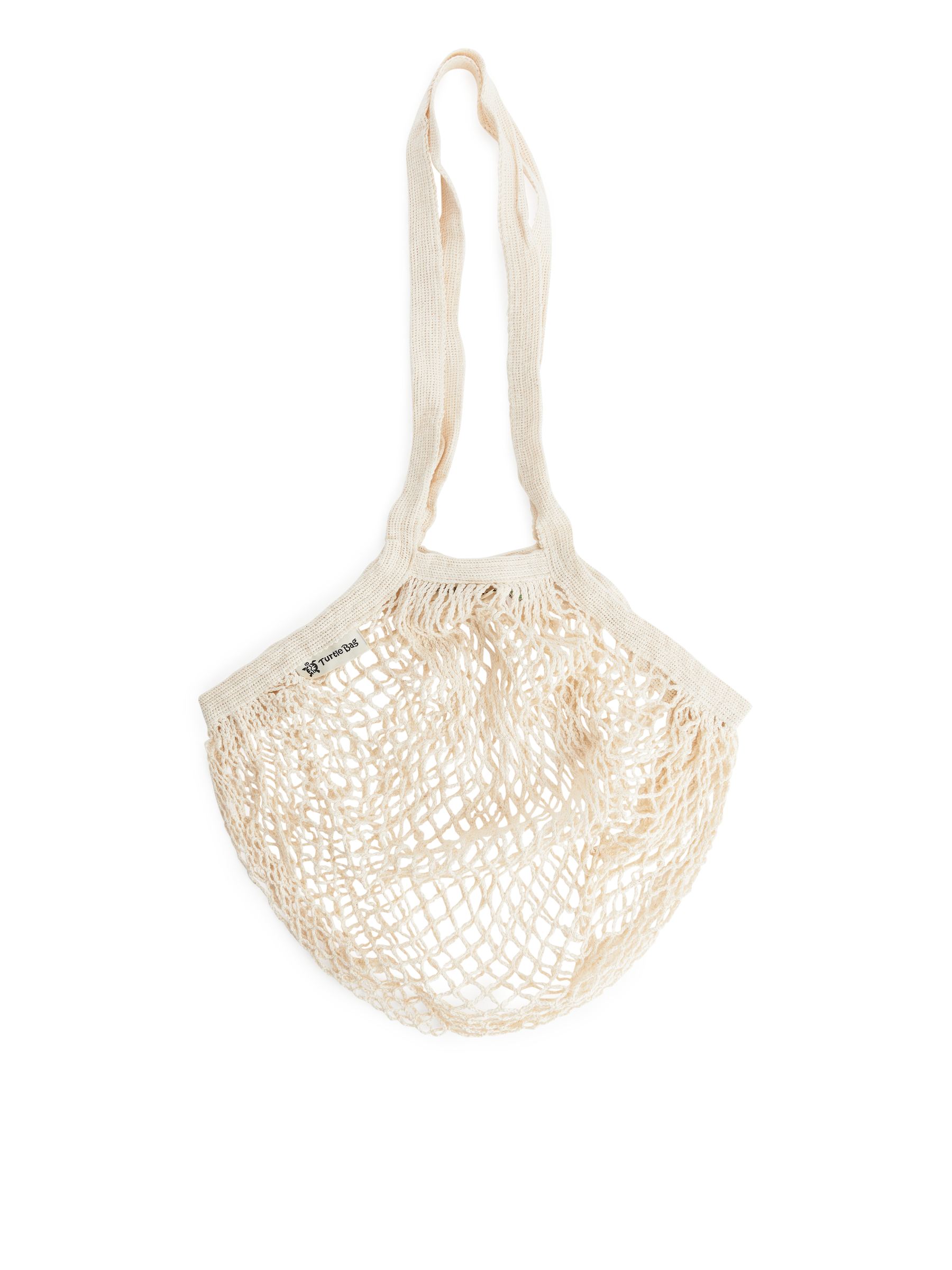 Turtle Bag Einkaufsnetz aus Bio-Baumwolle mit lang - Beige - Haushaltswaren - StillMedia/DescriptiveStillLife - 1