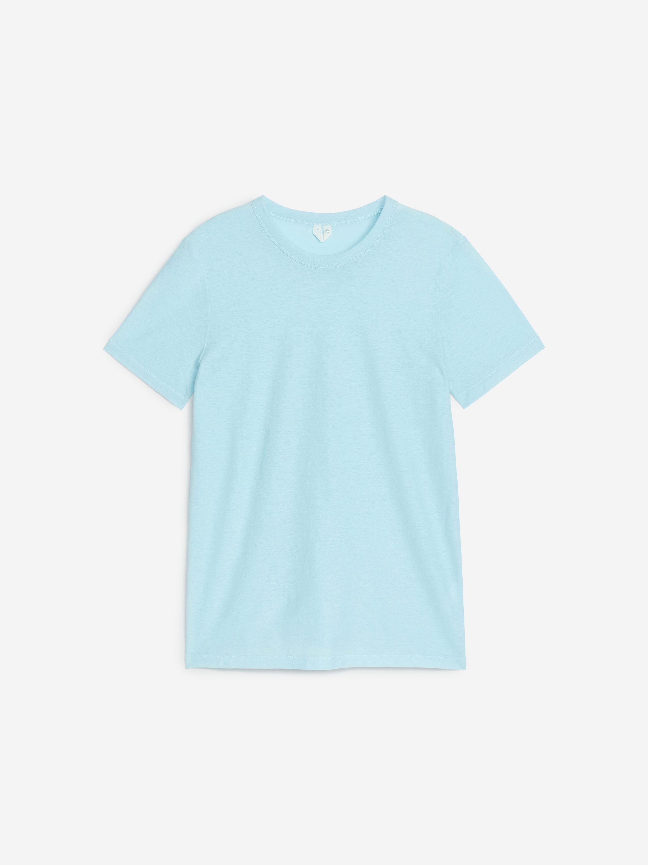 Ice Crêpe T-Shirt-Turquoise-12024