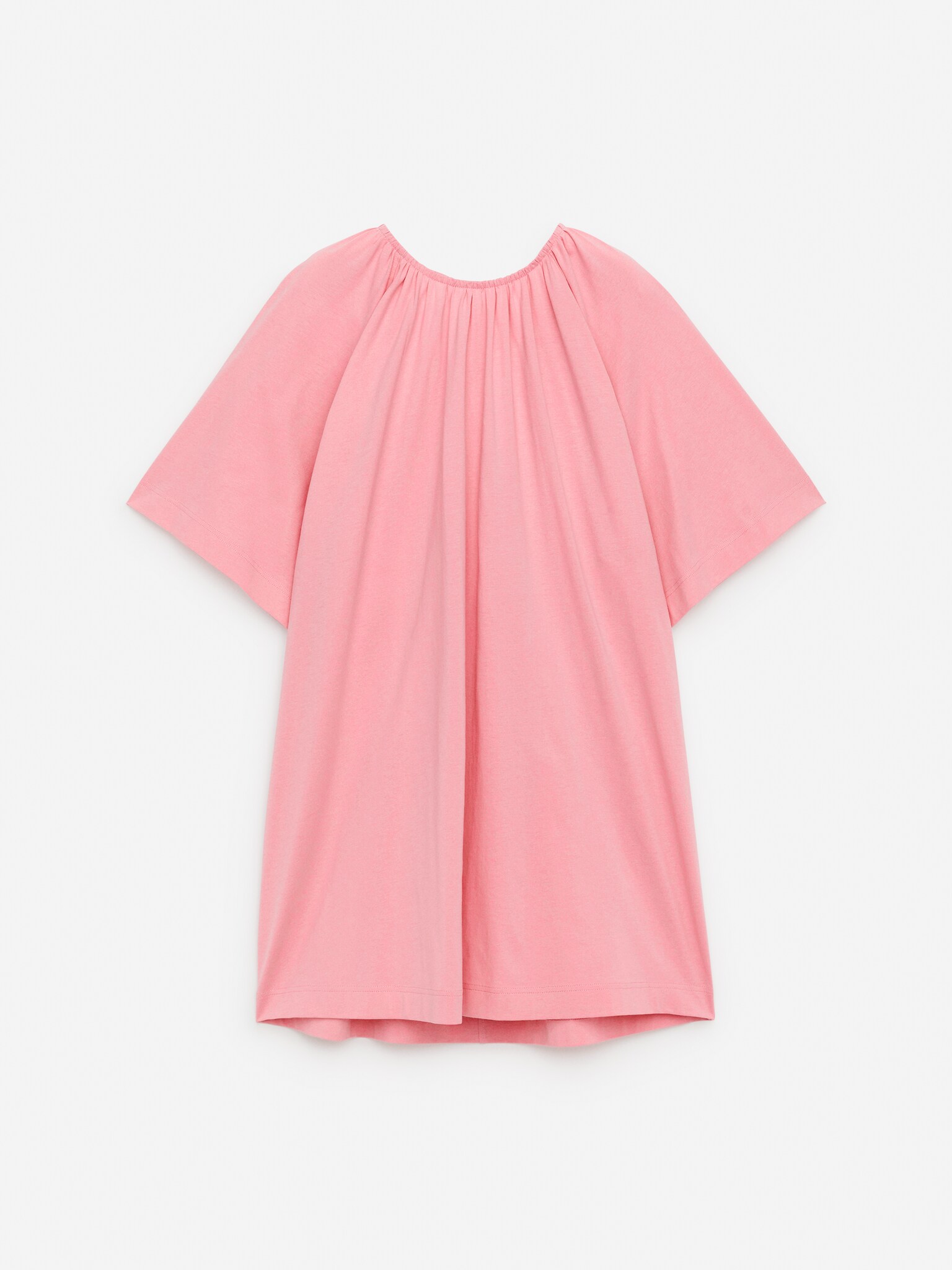 Klänning med öppen rygg - Rosa/Svart