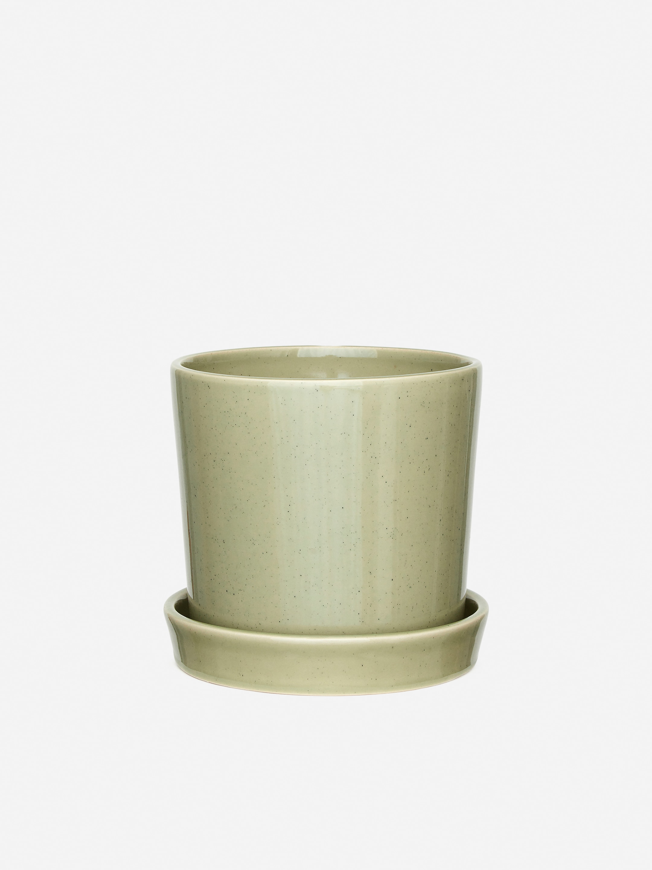 Stoneware Pot 18 cm - Green - Homeware - StillMedia/DescriptiveStillLife - 3