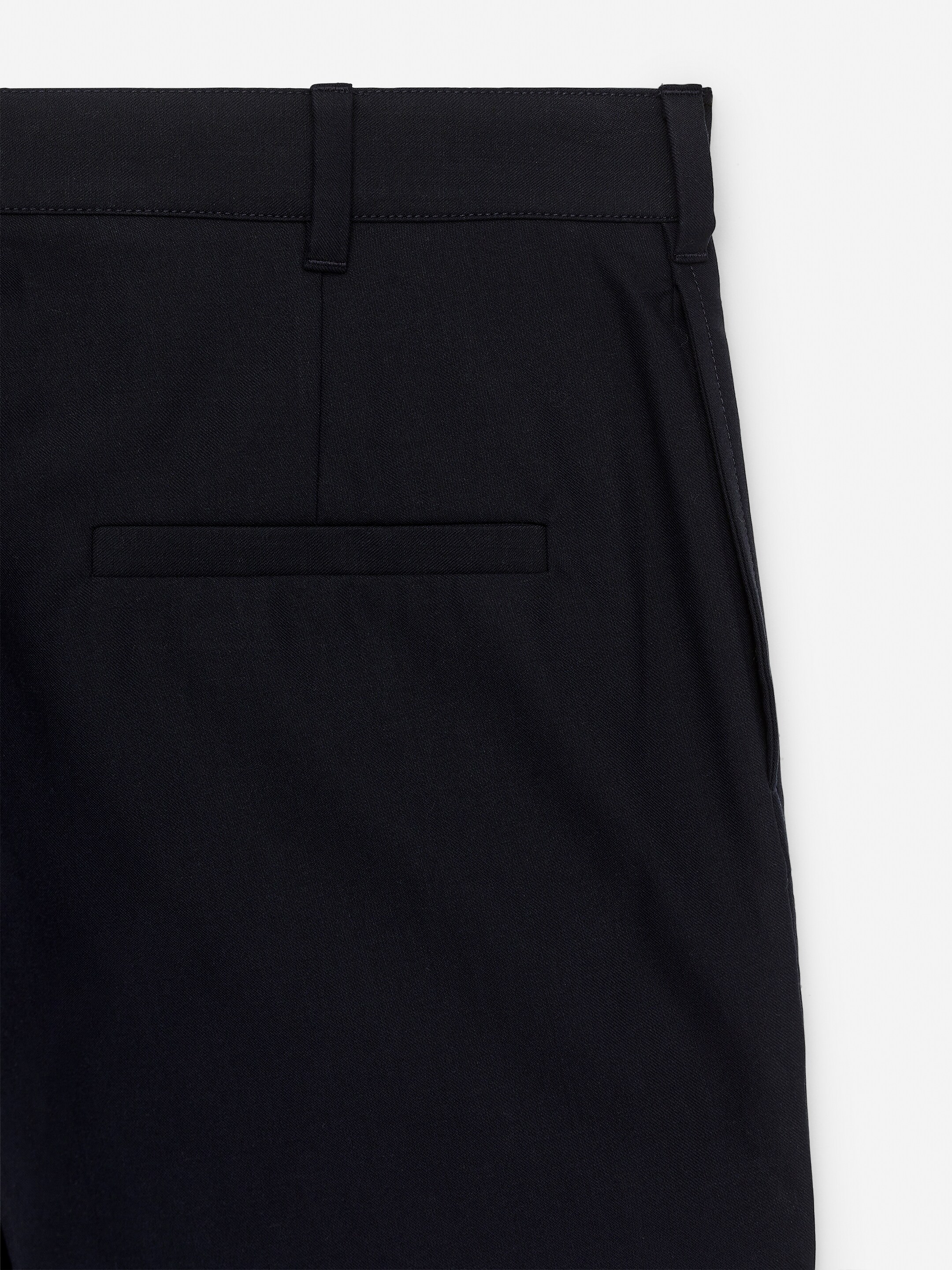 Ver imagem maior: Calças de lã e algodão - Azul escuro - HOMEM | H&M PT 2