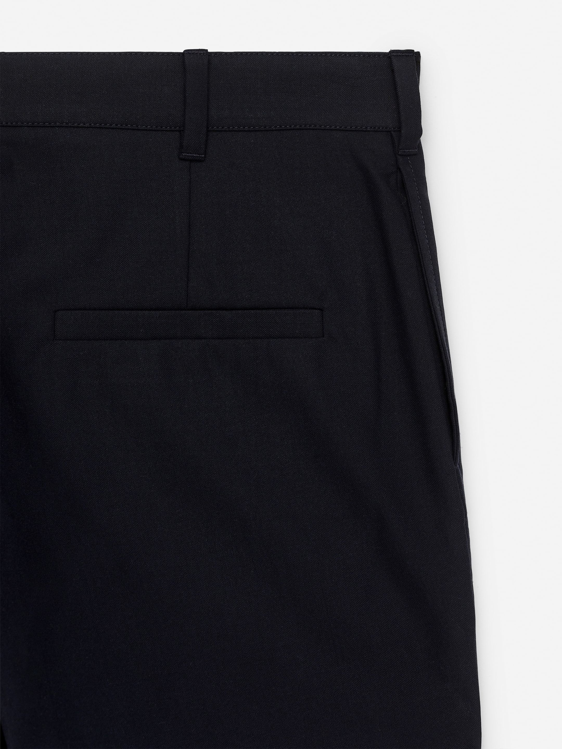 Pantaloni in lana e cotone - Blu scuro - Relaxed fit - Men - StillMedia/DescriptiveDetail - 2