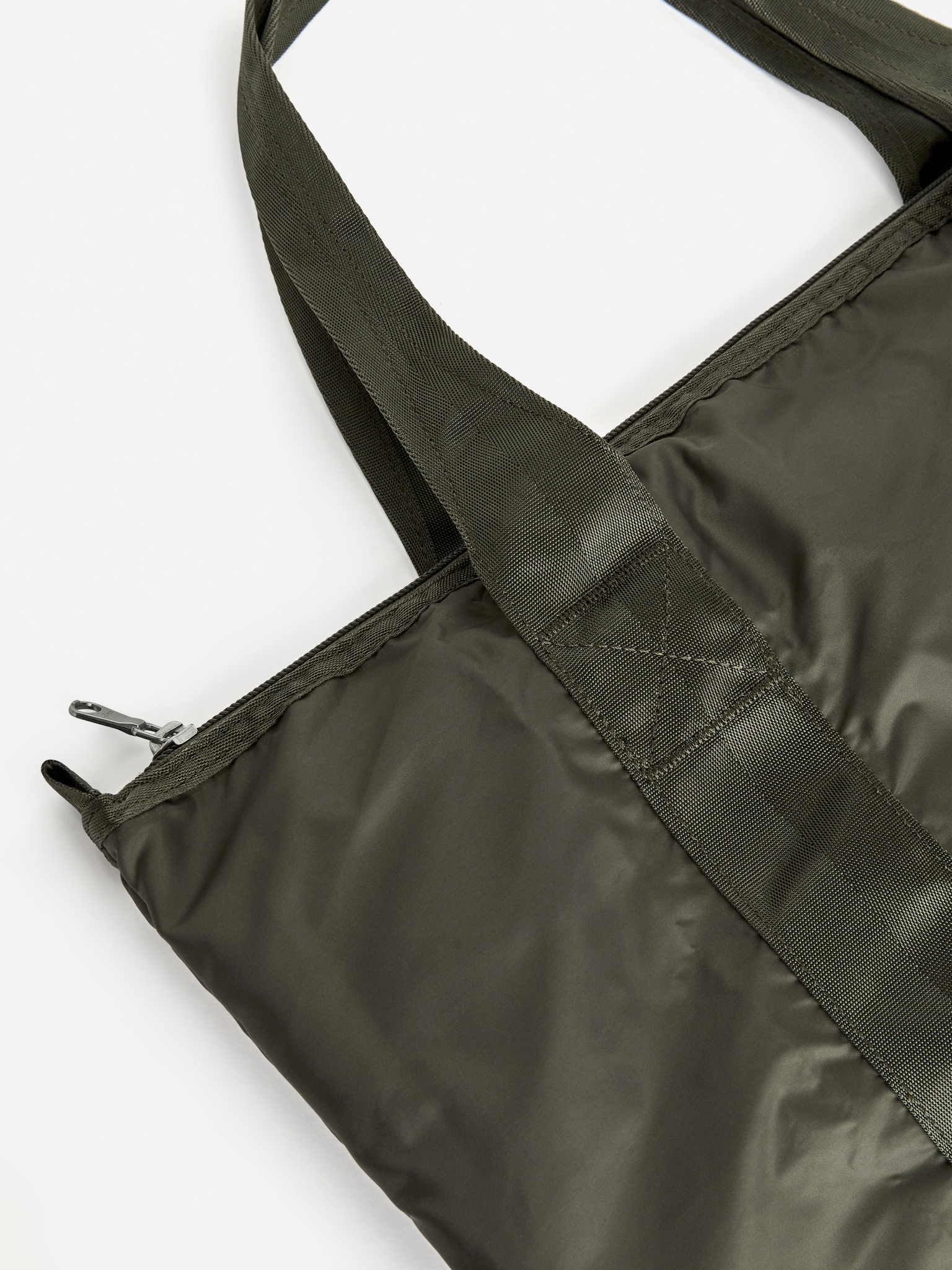 Packable Tote - Khakigrön/Svart - 2