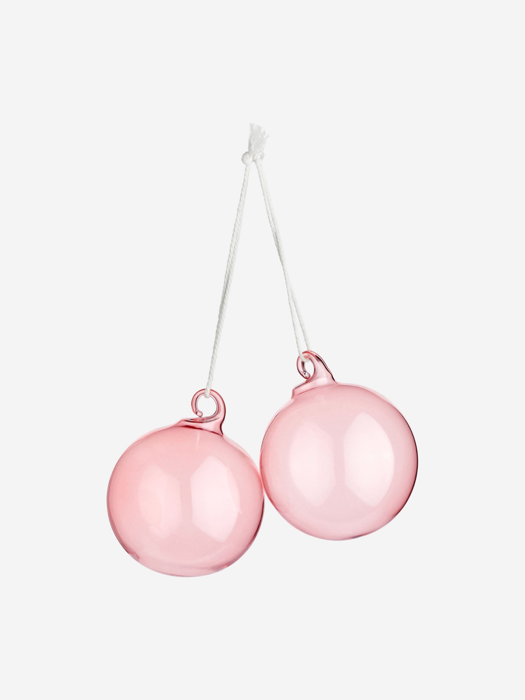 Glaskugeln im 2er-Set - Rosa - Damen - StillMedia/DescriptiveStillLife - 1