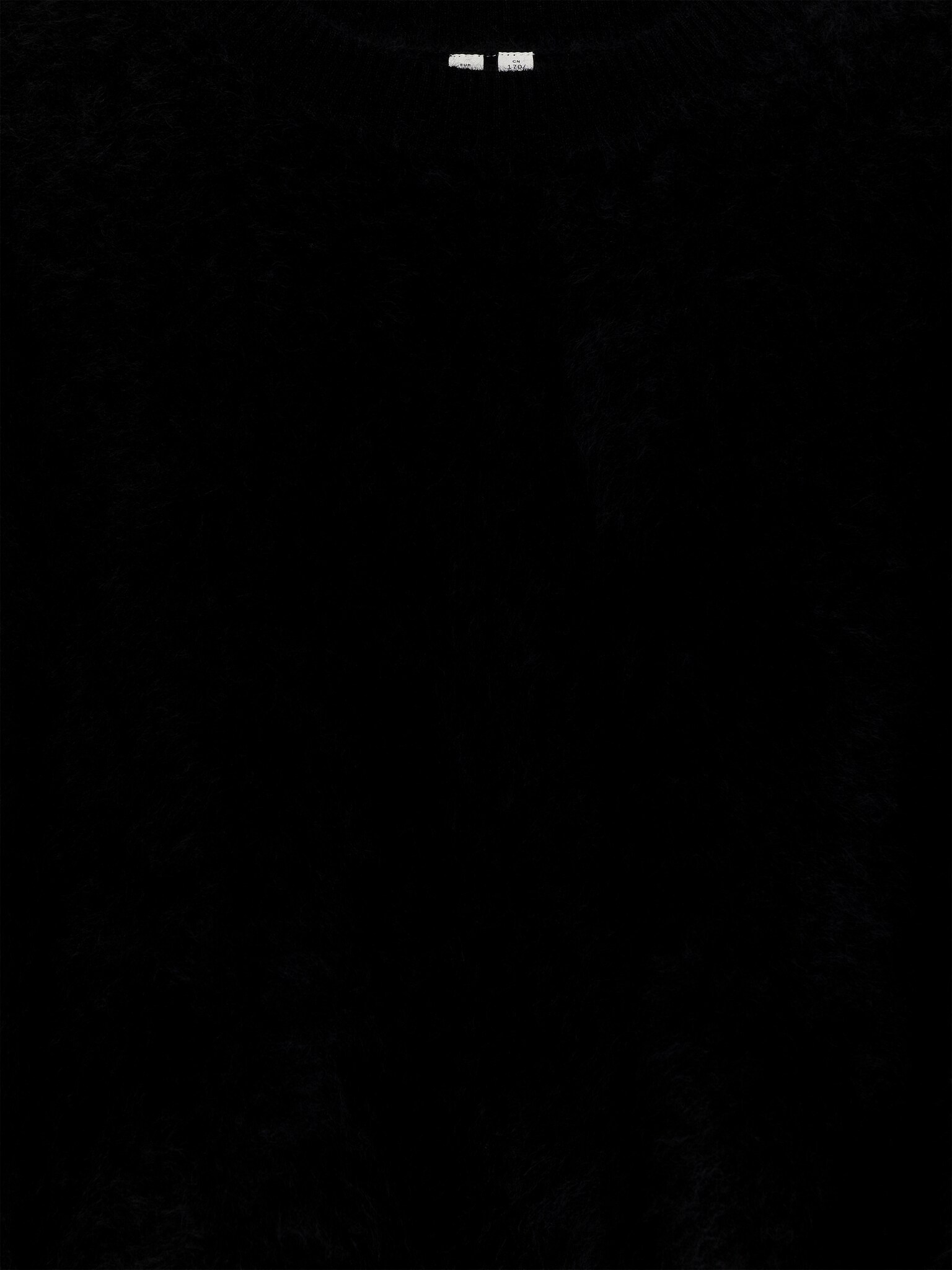 Pure Brushed-Cashmere Jumper​ - Black - 2
