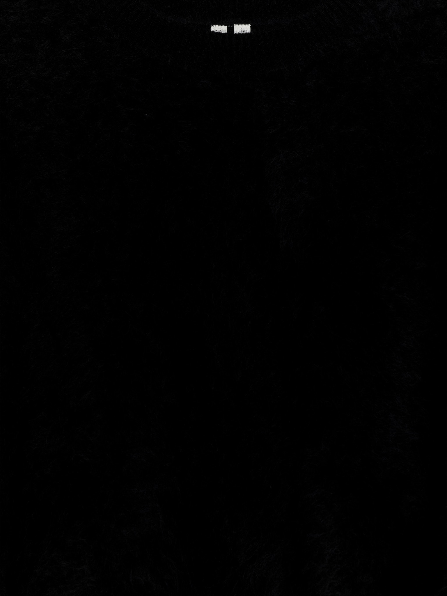 Pull en pur cachemire brossé​ - Black - 2