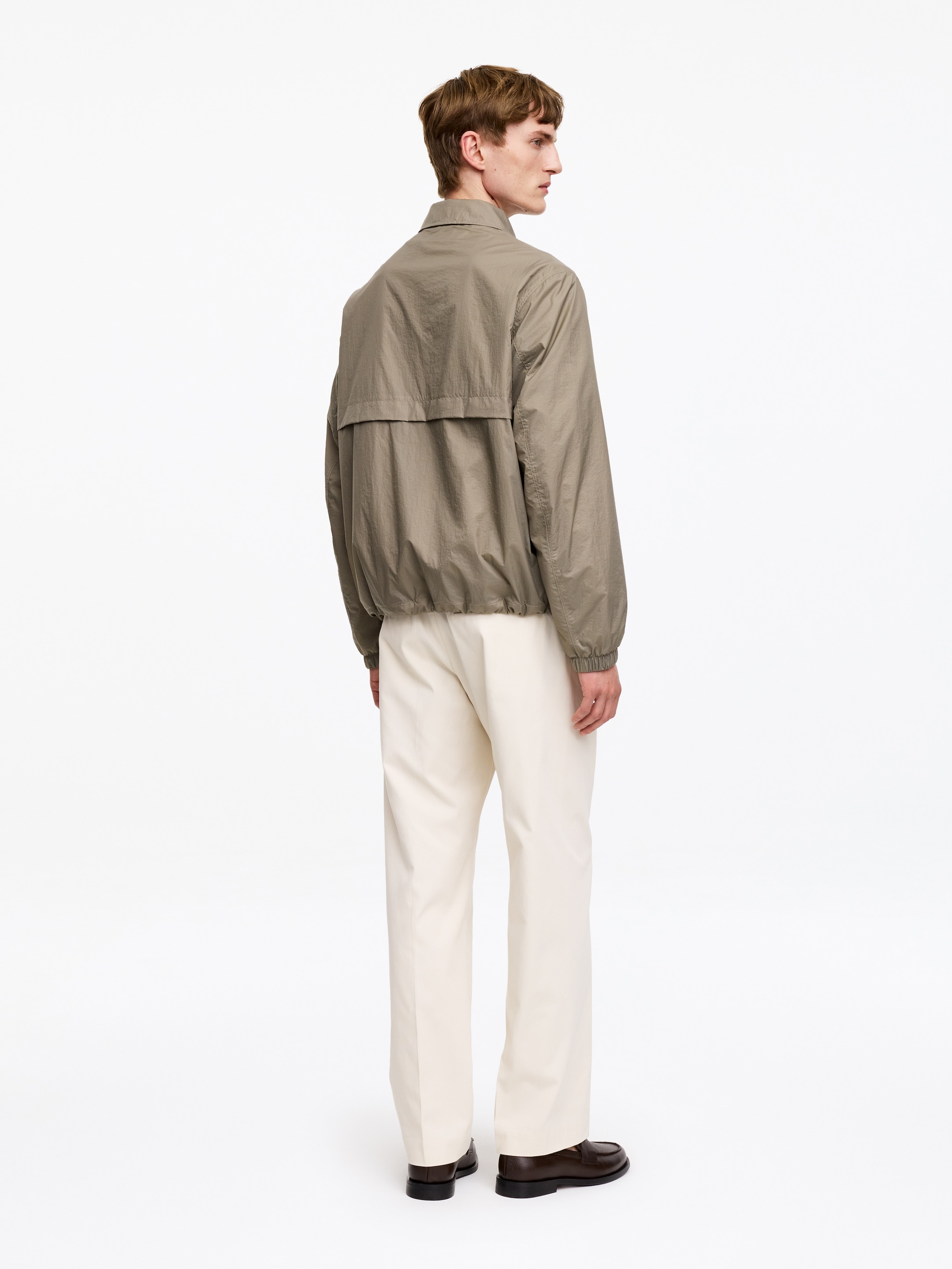 Windbreaker aus Nylon - Graubraun - Regular Fit - Herren - StillMedia/Lookbook - 4