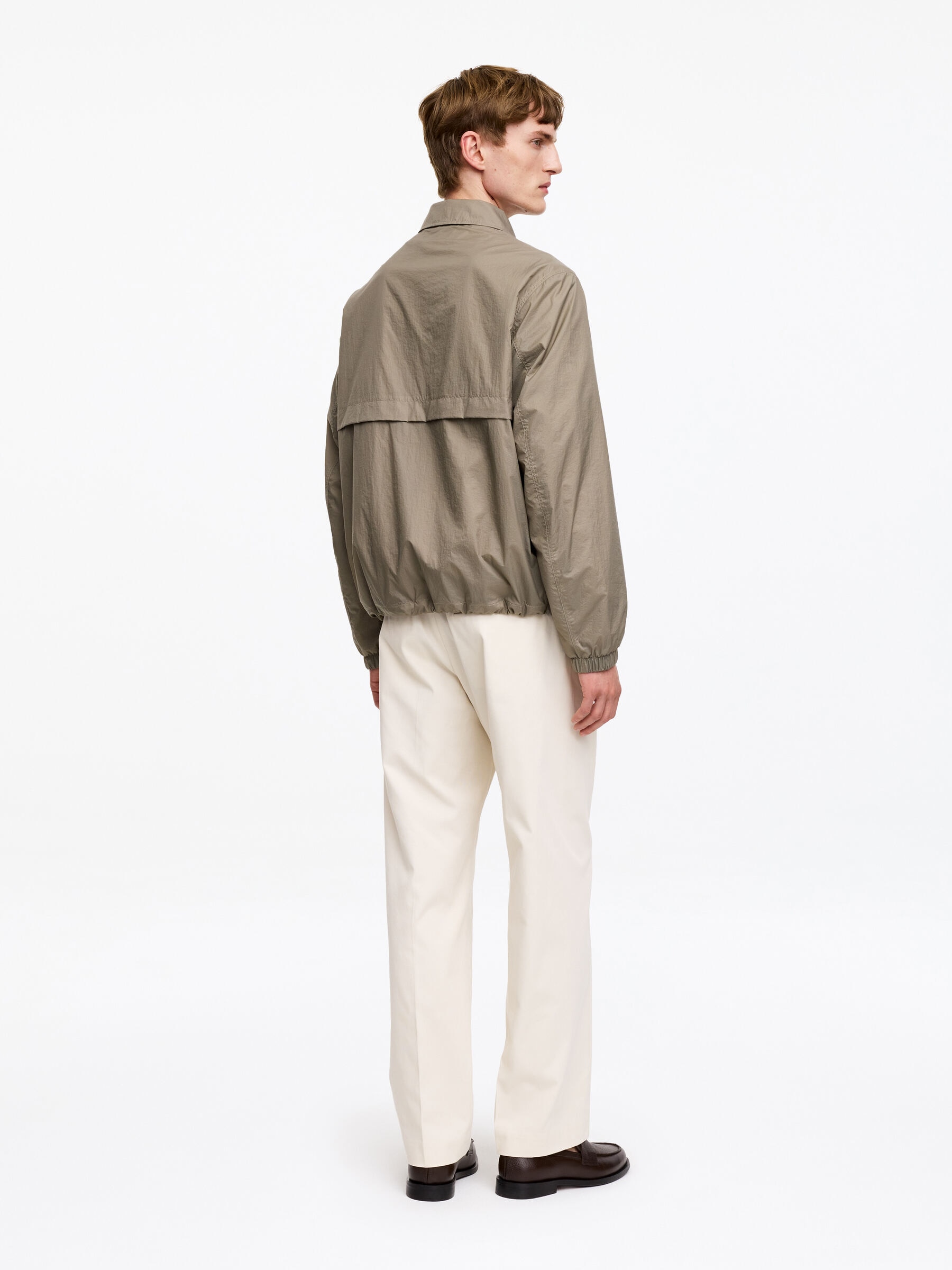 Nylon Windbreaker - Mole - Regular fit - Men - StillMedia/Lookbook - 4