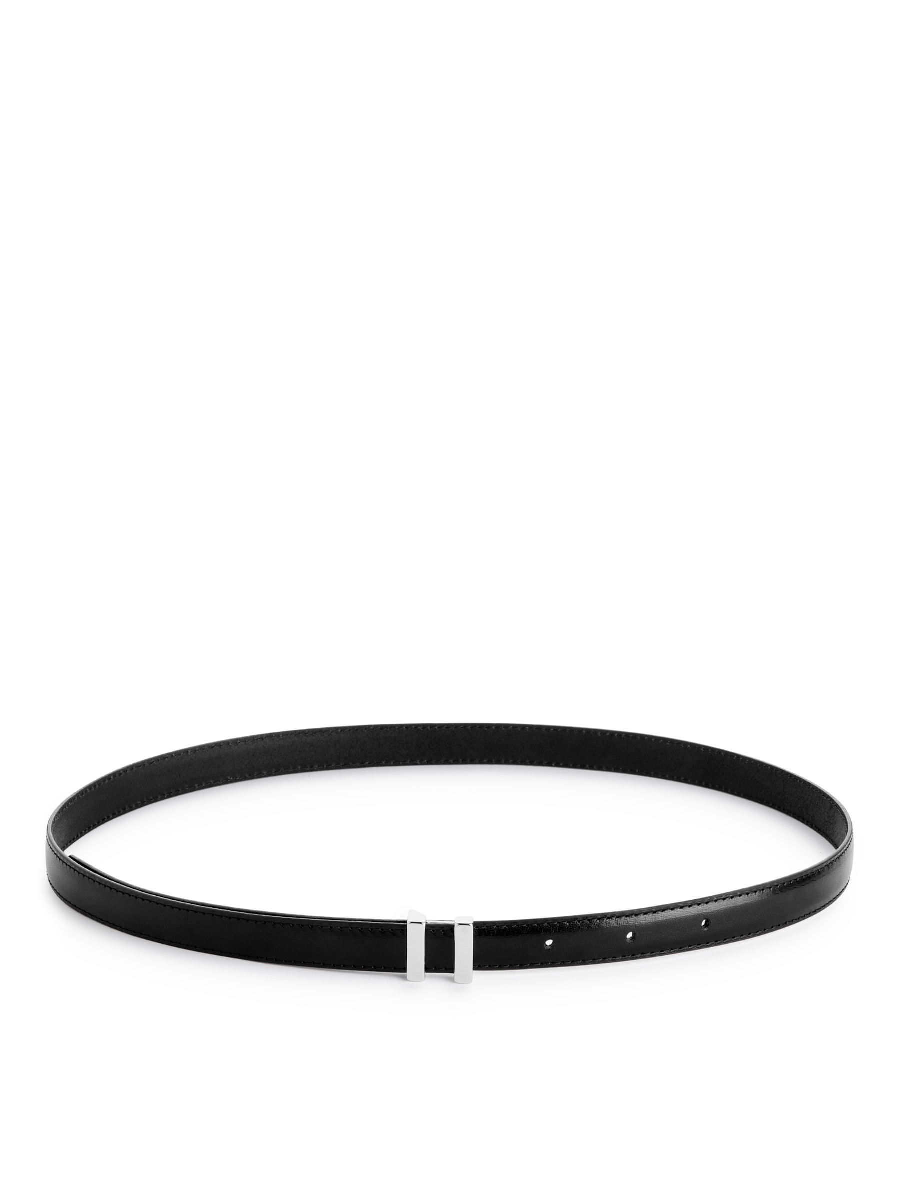 Ledergürtel mit Schnalle - Schwarz - Damen - StillMedia/DescriptiveStillLife - 2