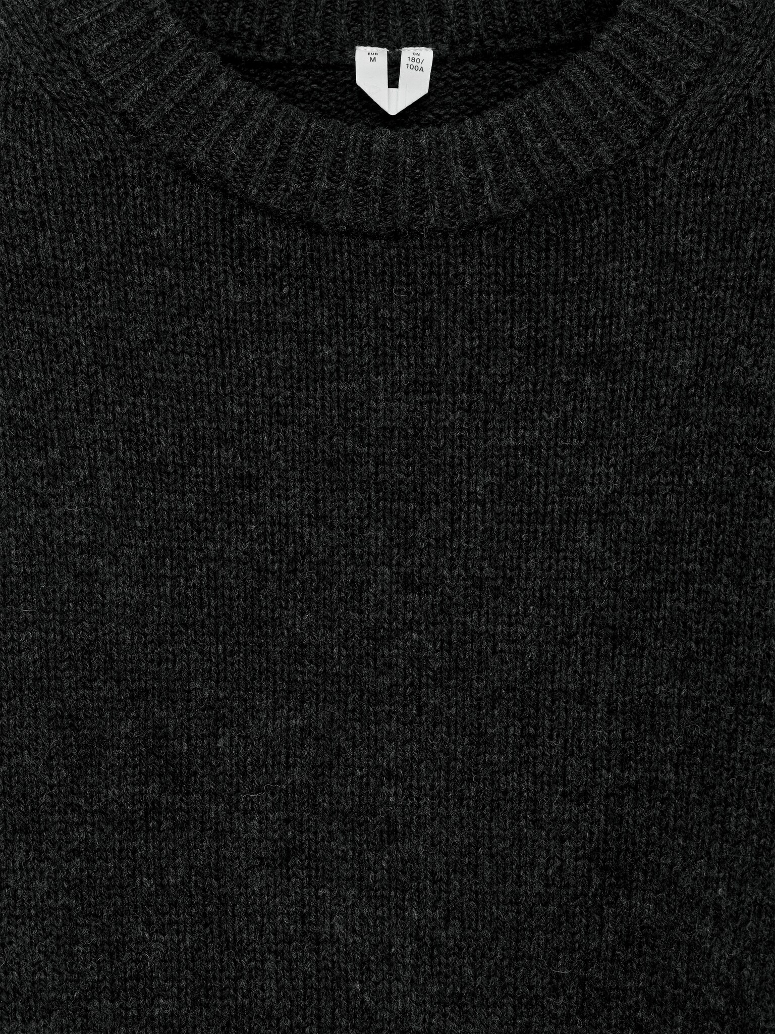 Pull épais en laine - Charbon chiné/Gris clair chiné/Bleu foncé/Marron foncé/Beige chiné/Blanc cassé/Bleu moyen - 5