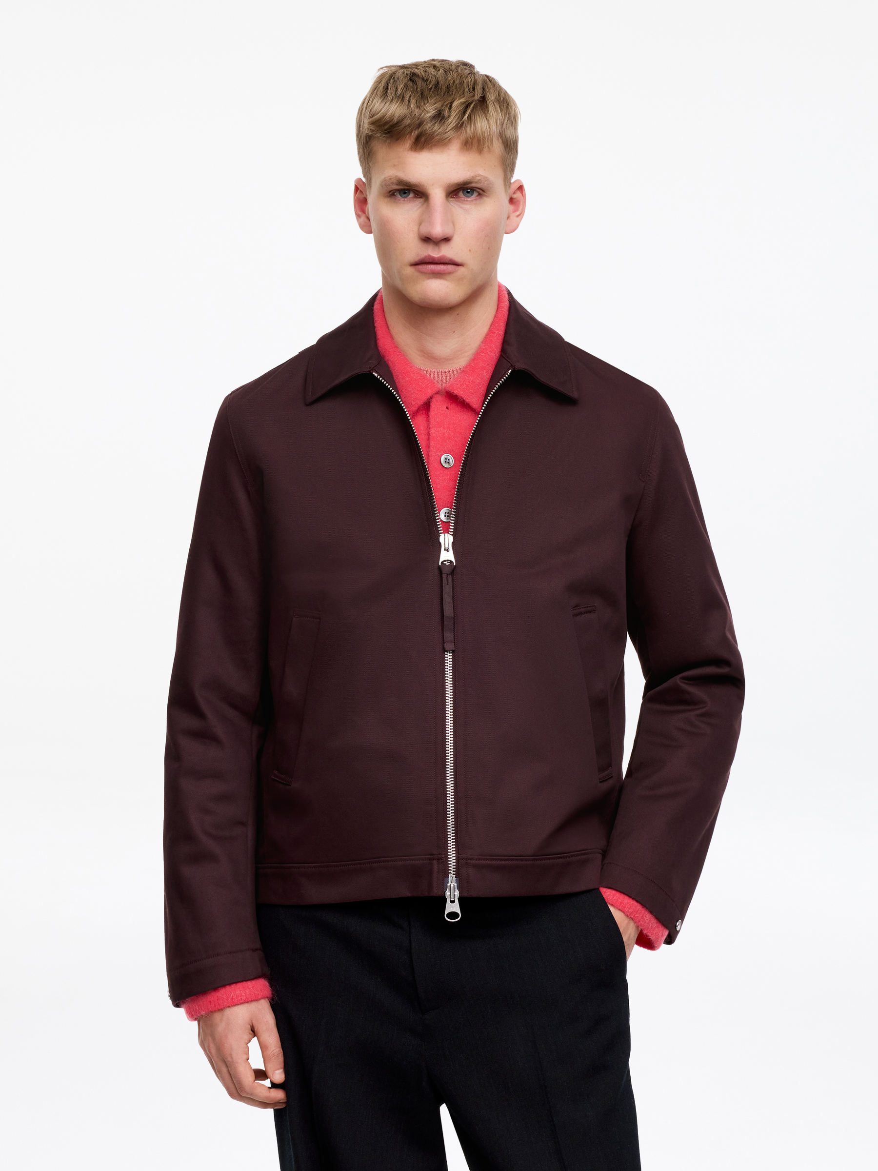 Drizzler Cotton Jacket - Brown - Regular fit - Men - StillMedia/Lookbook - 4