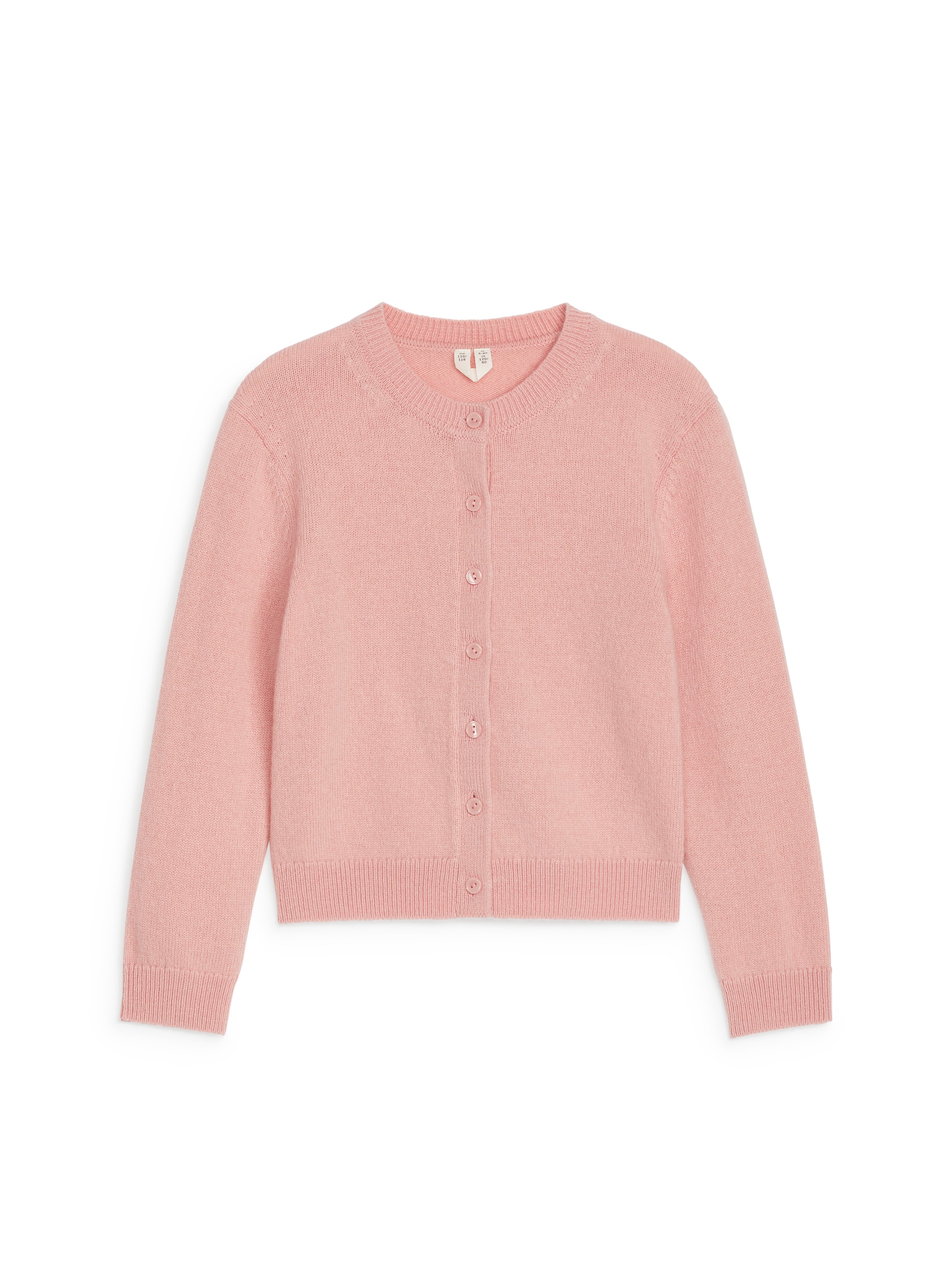 Wool Cardigan-#D1B3B3-13112