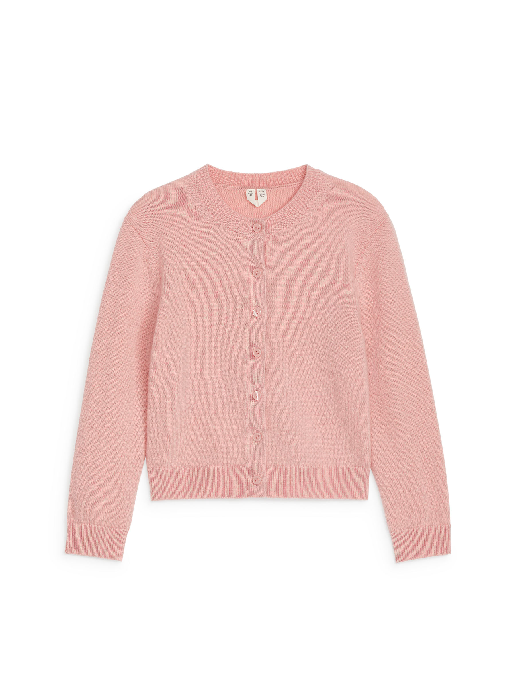 Wool Cardigan-#D1B3B3-13112