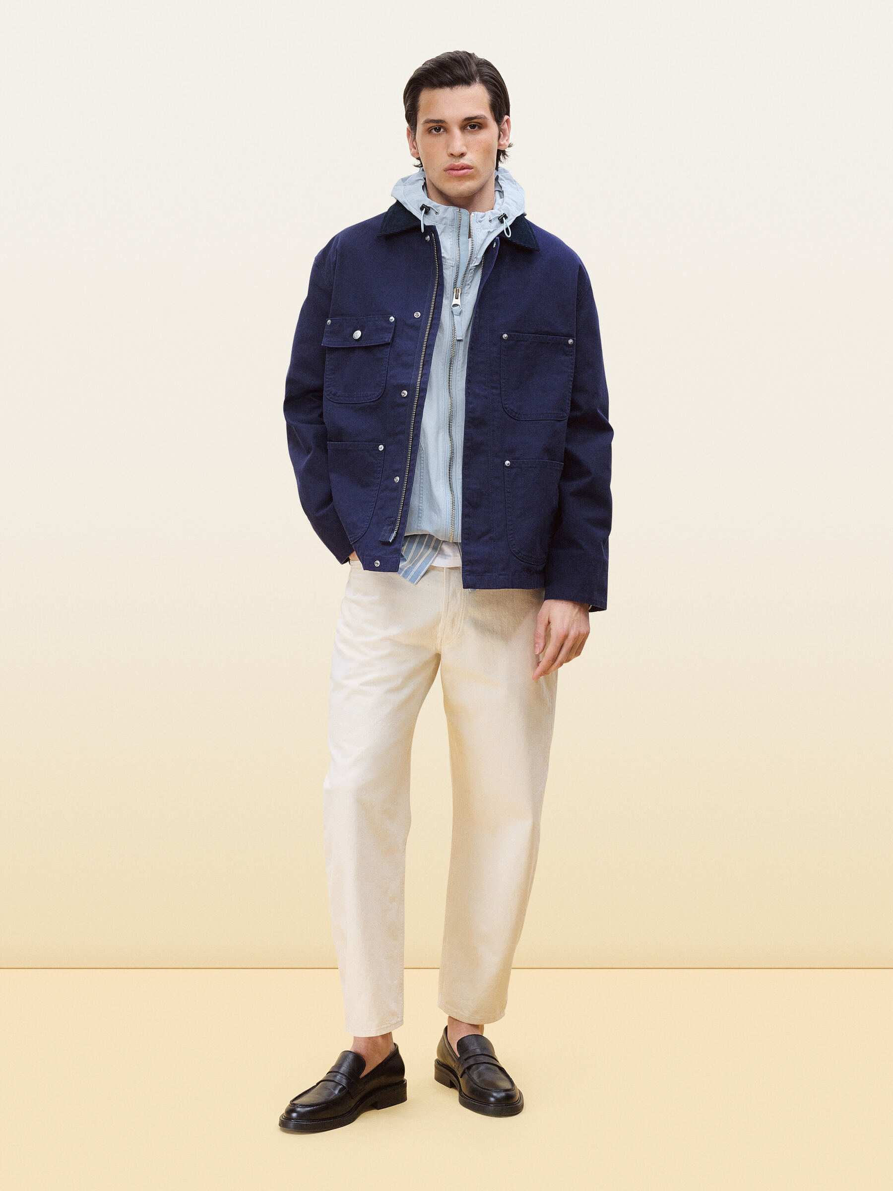 Workwear-jacka - Mörkblå - Regular fit - Men - StillMedia/Environmental - 1