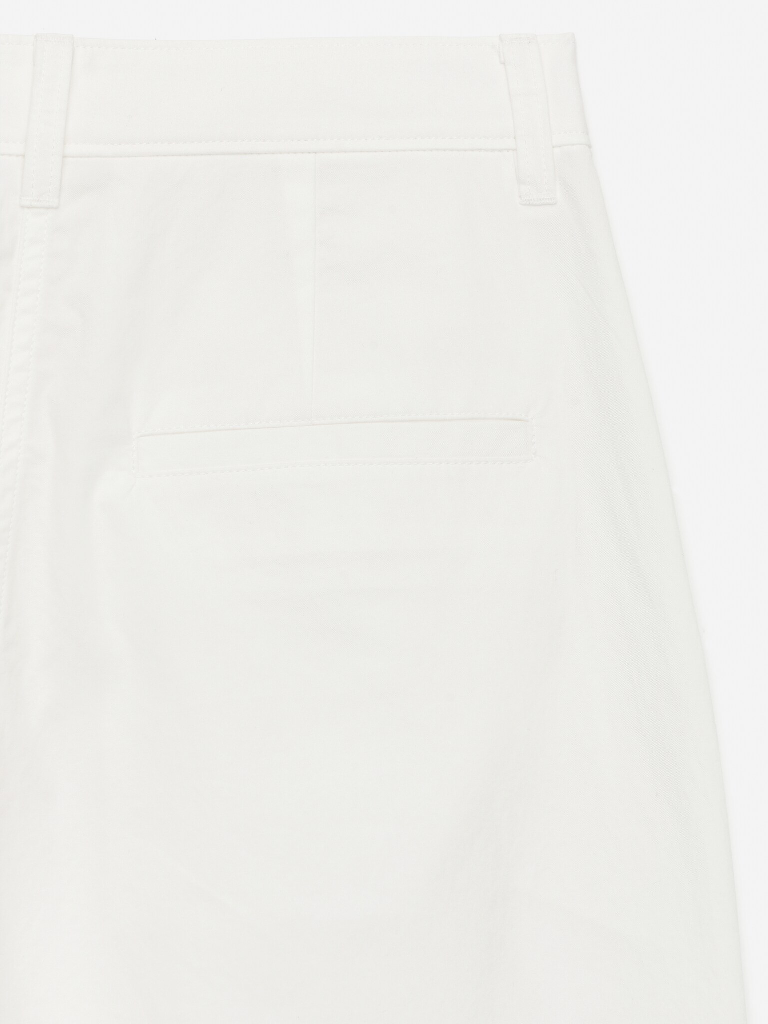 Pantalon plissé - Blanc/Bleu foncé - 2