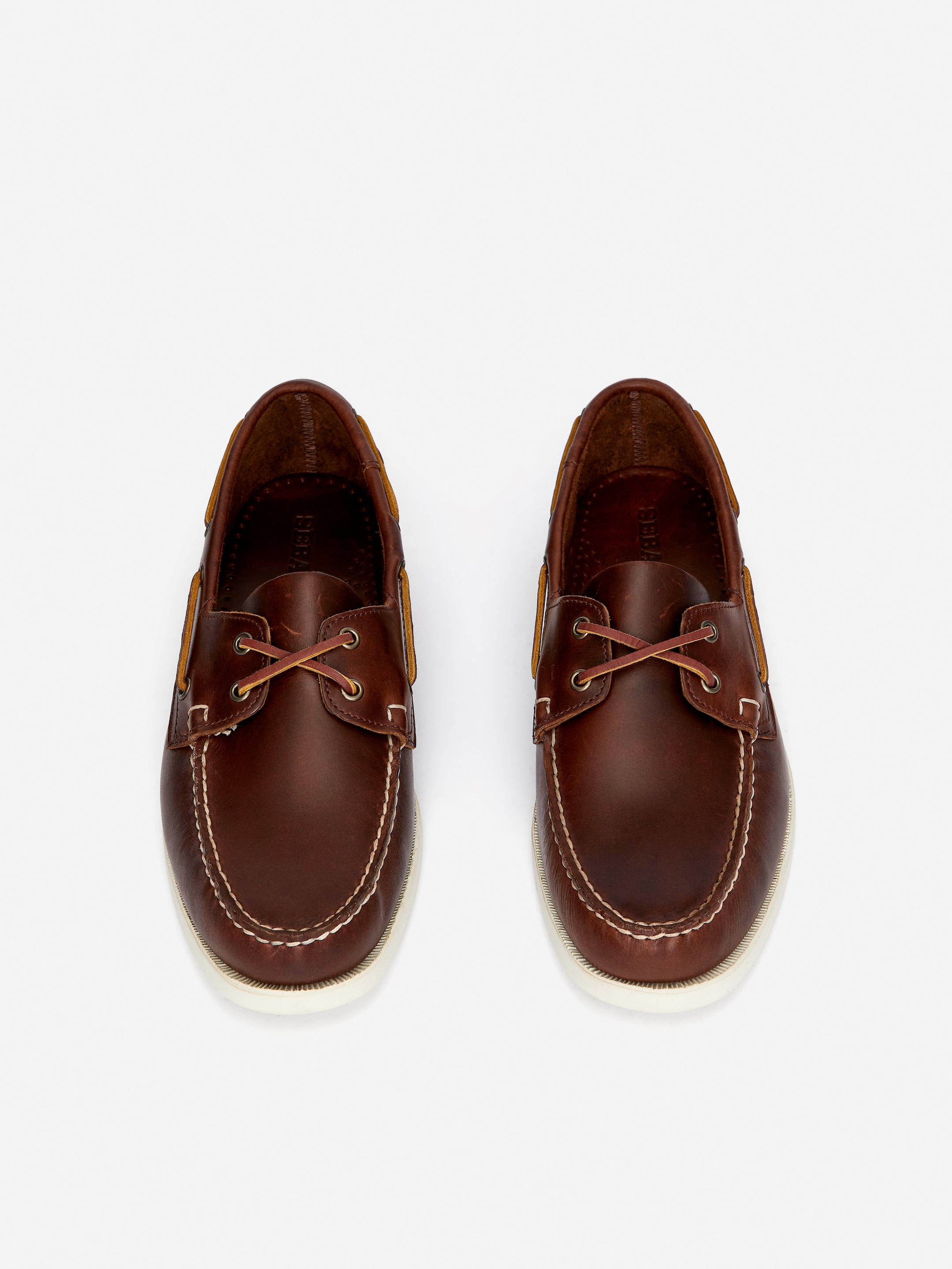 Sebago Portland Waxed Boat Shoe - Brown - Men - StillMedia/DescriptiveStillLife - 2