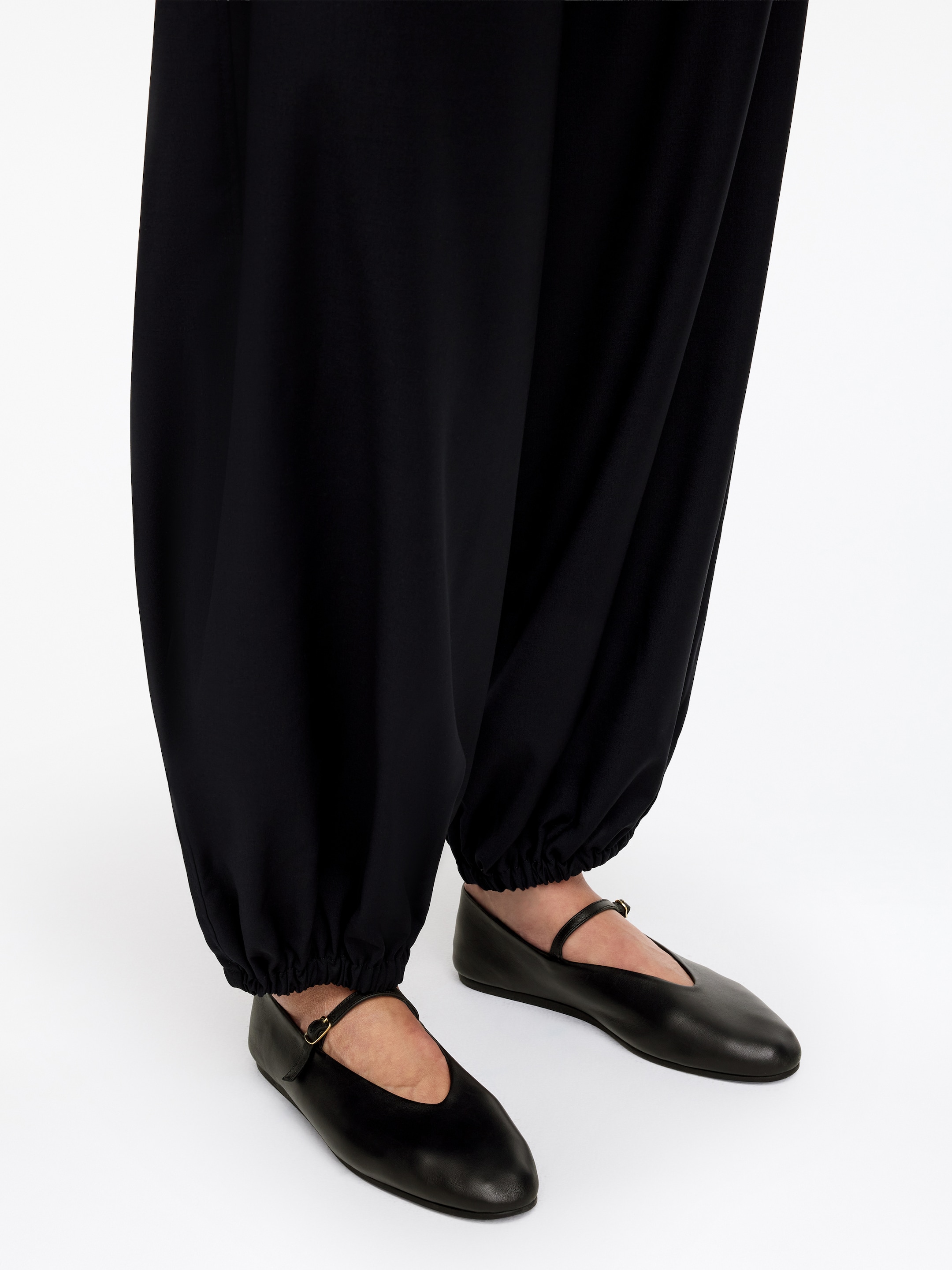 Leather Mary Jane Flats - Black - Women - StillMedia/Lookbook - 9