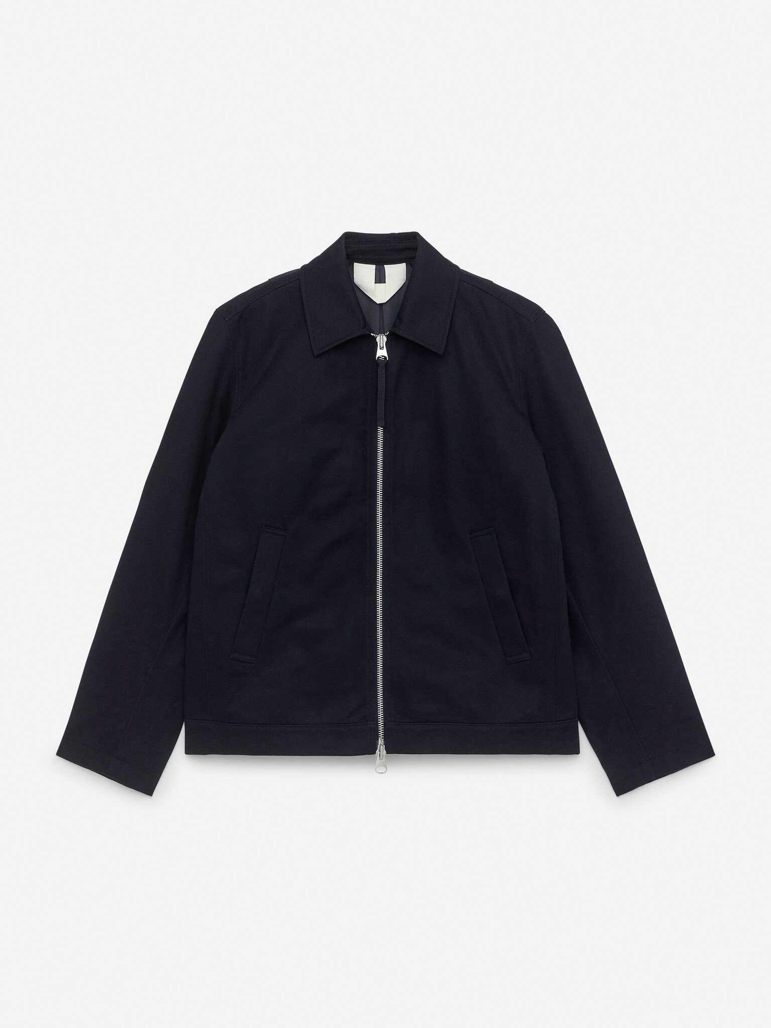 Veste en coton Drizzler - Bleu foncé/gris
