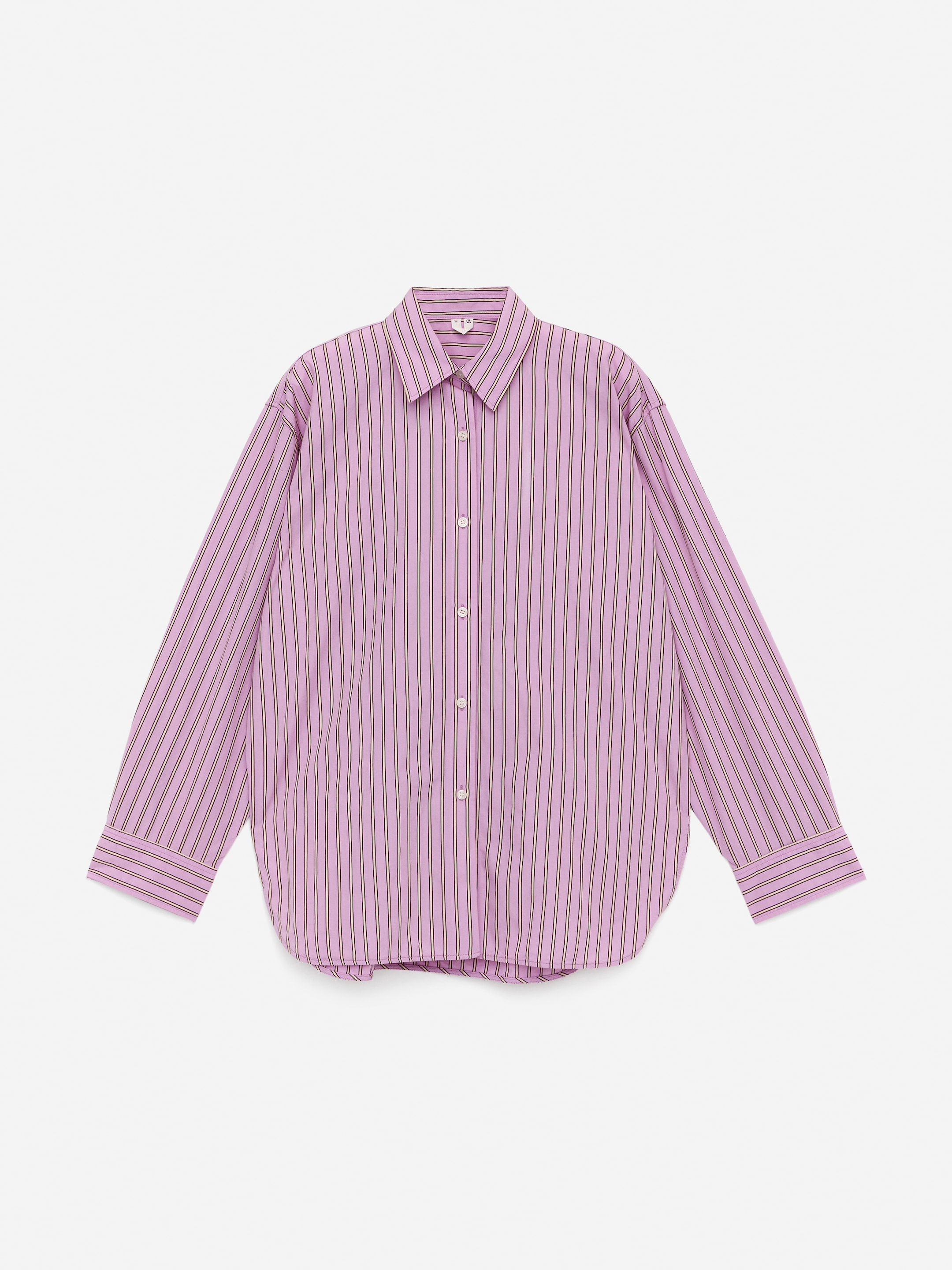 Relaxed Poplin Shirt-#B59FC5-14857