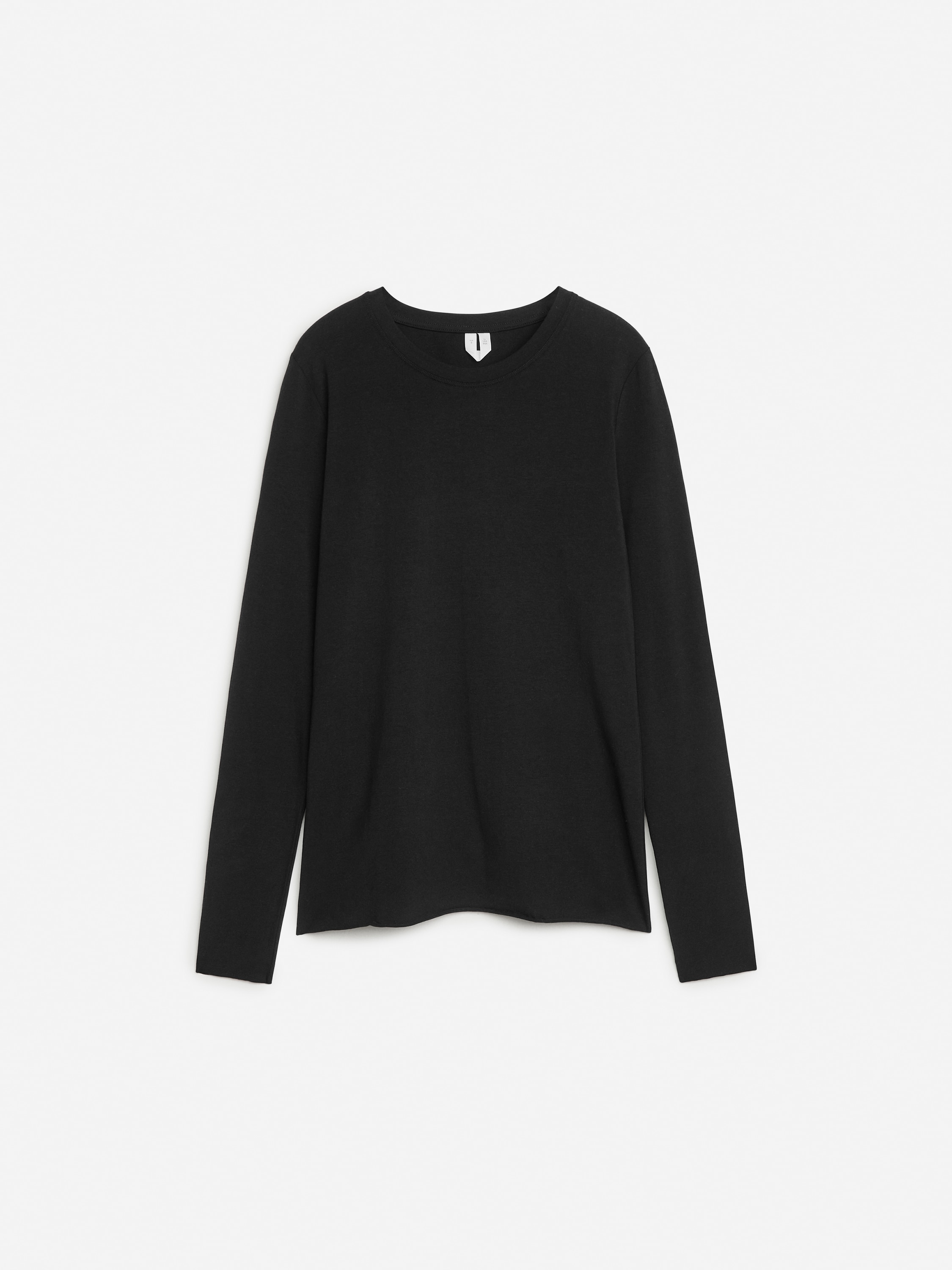 Lyocell Blend Long Sleeve - Black