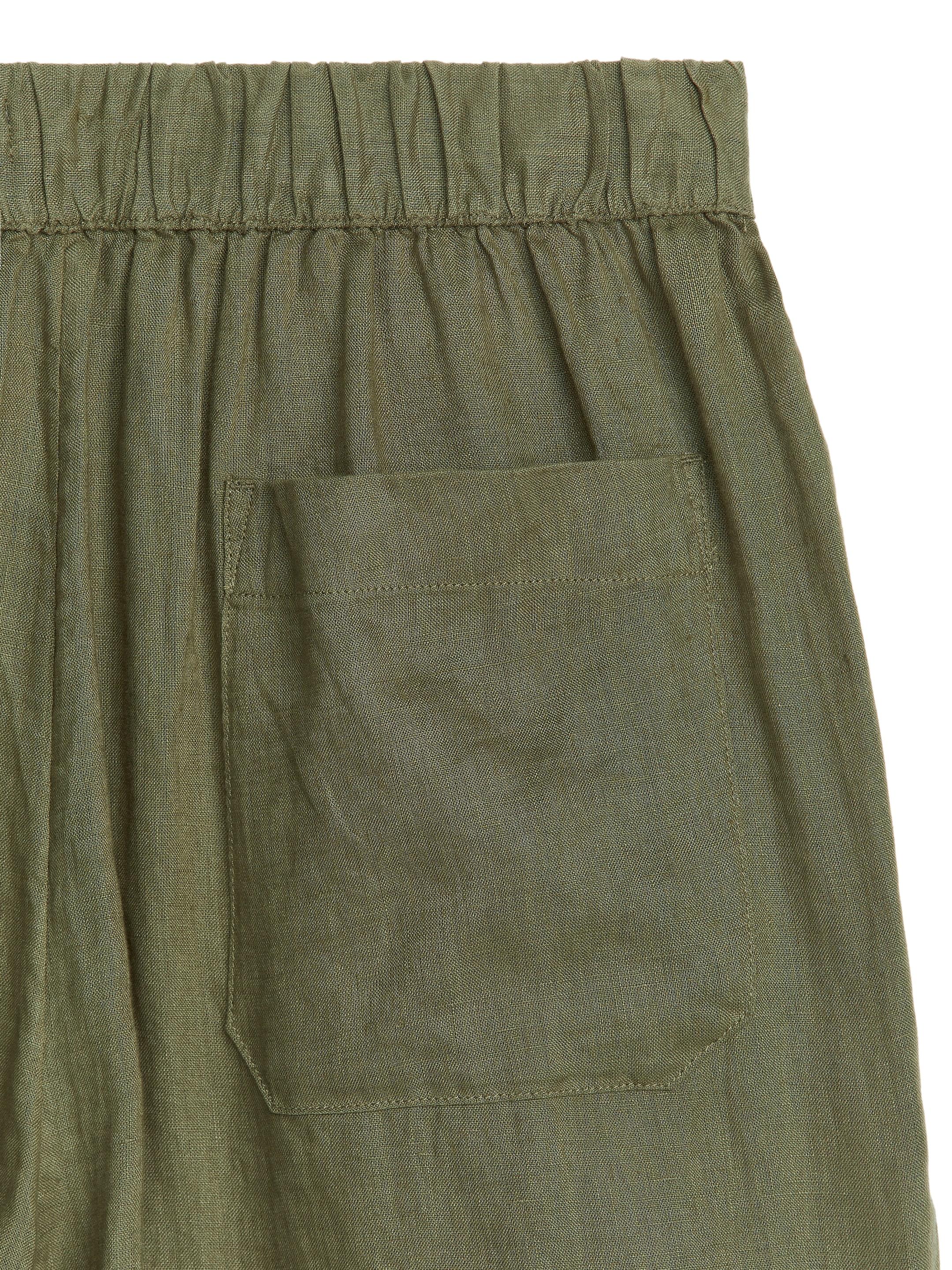 Größeres Bild ansehen: Leinenhose mit Schnürung - Dunkles Khaki - Men | H&M DE 2