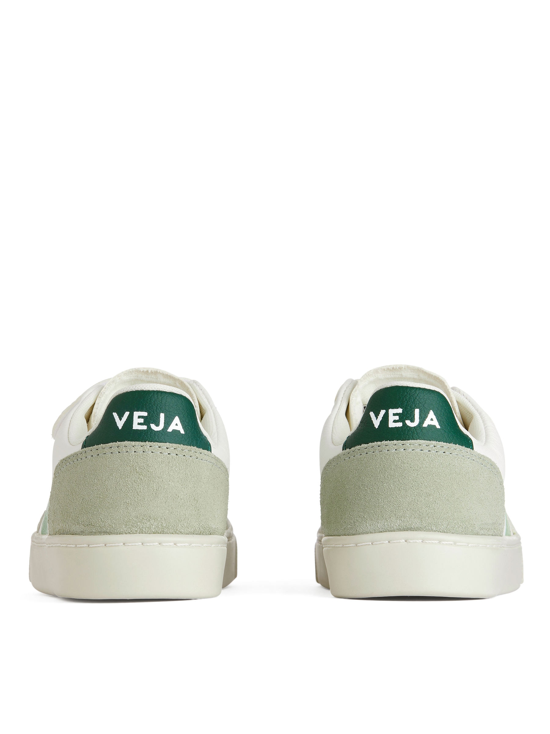 Sneakers Veja V-12 per bambini – Bianco/Verde – ARKET IT